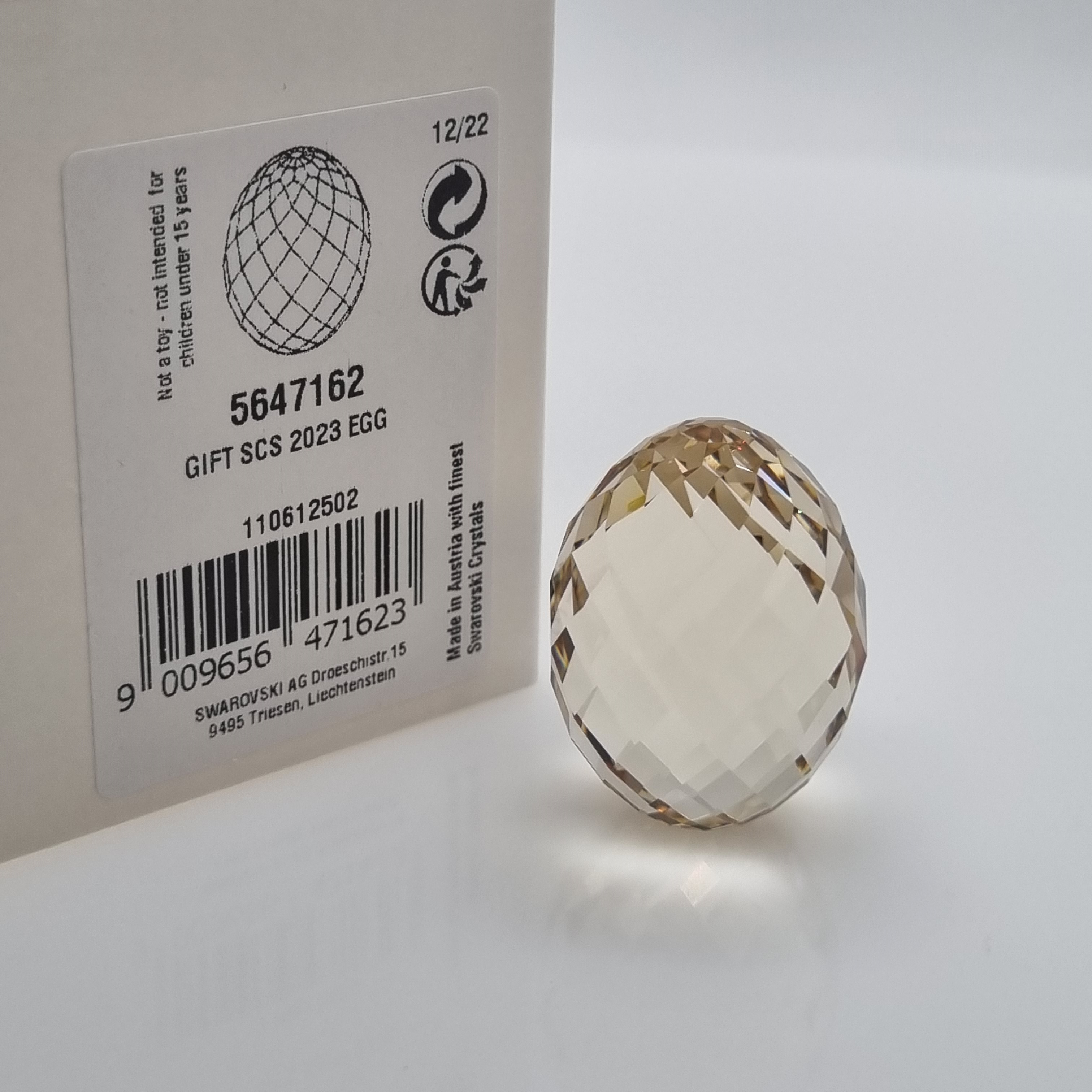 SWAROVSKI SCS Straußenei Makena 2023 Member 5647162
