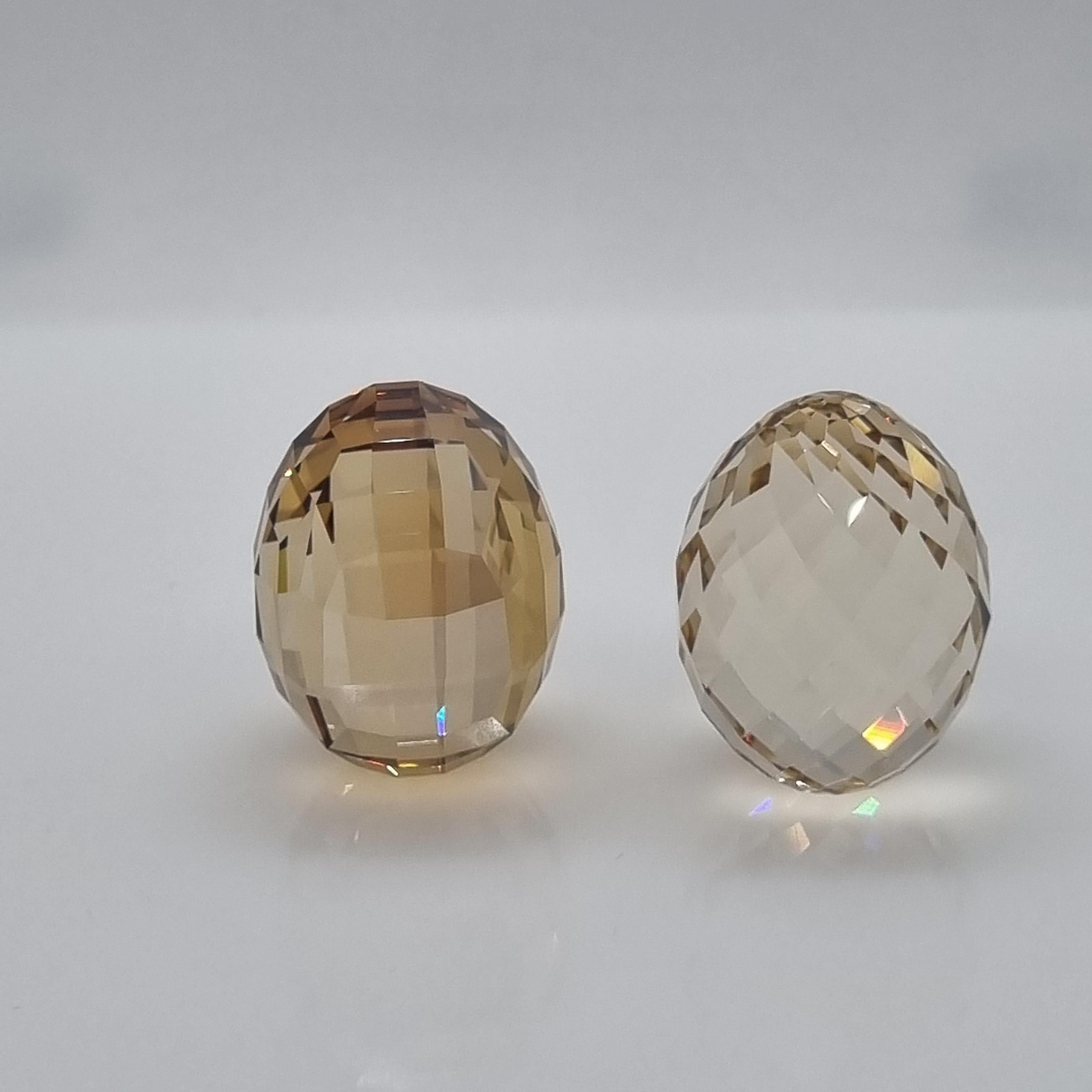 SWAROVSKI SCS Straußenei Makena 2 Stück EVENT und Member 5647162 5646024