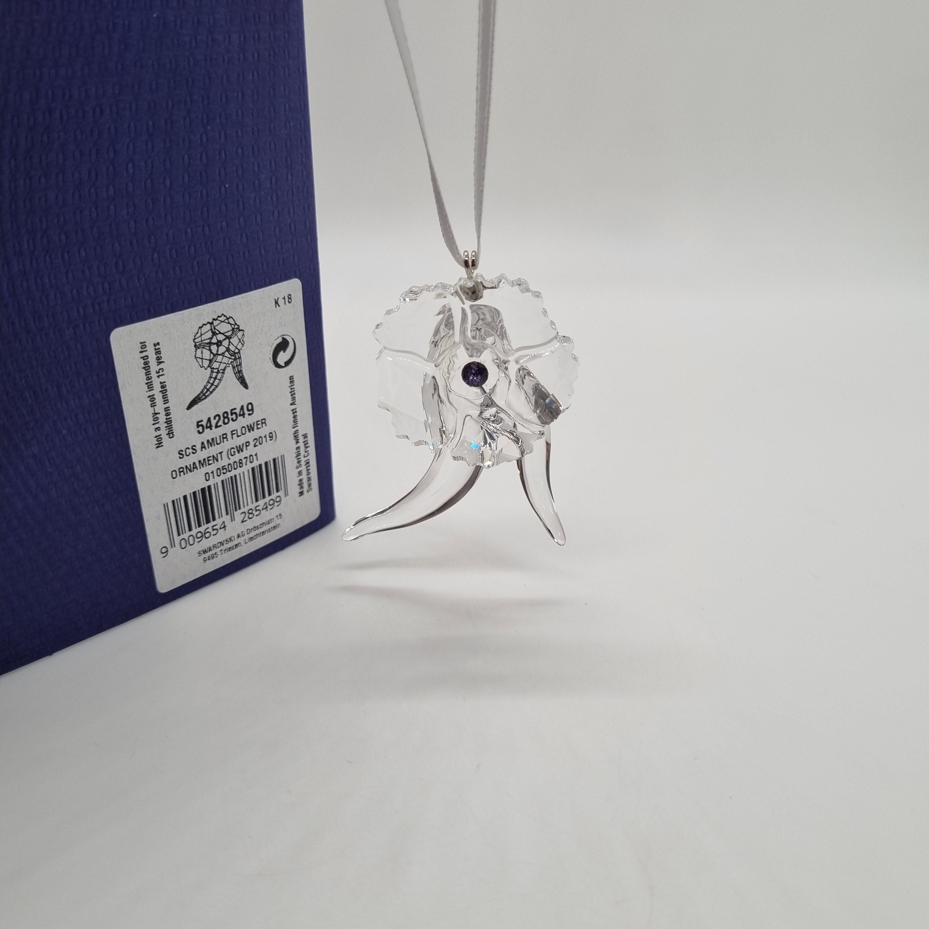 SWAROVSKI SCS Jahresfigur 2018 Amur Wildblume Ornament Event 5428549