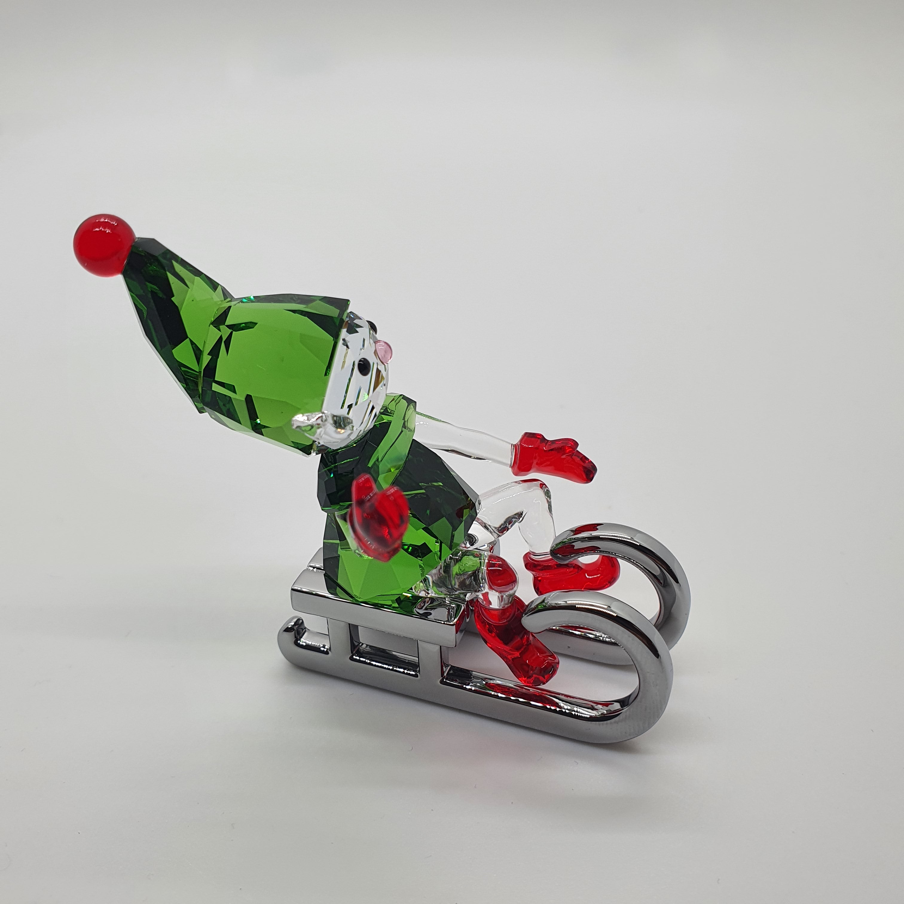 SWAROVSKI Santas Elfe mit Schlitten 5533947