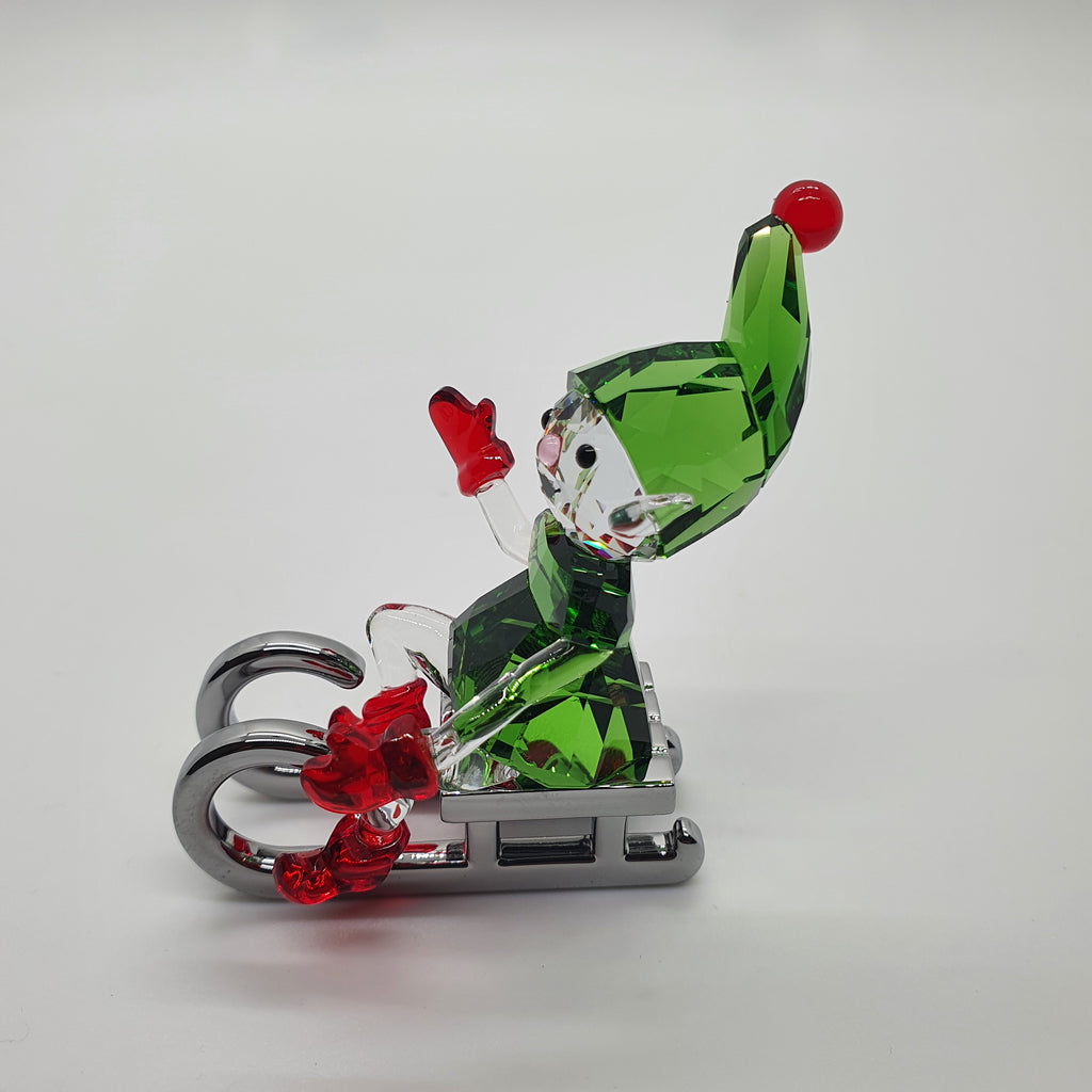 SWAROVSKI Santas Elfe mit Schlitten 5533947