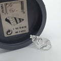 SWAROVSKI Silver Crystal Neptunschnecke 191691