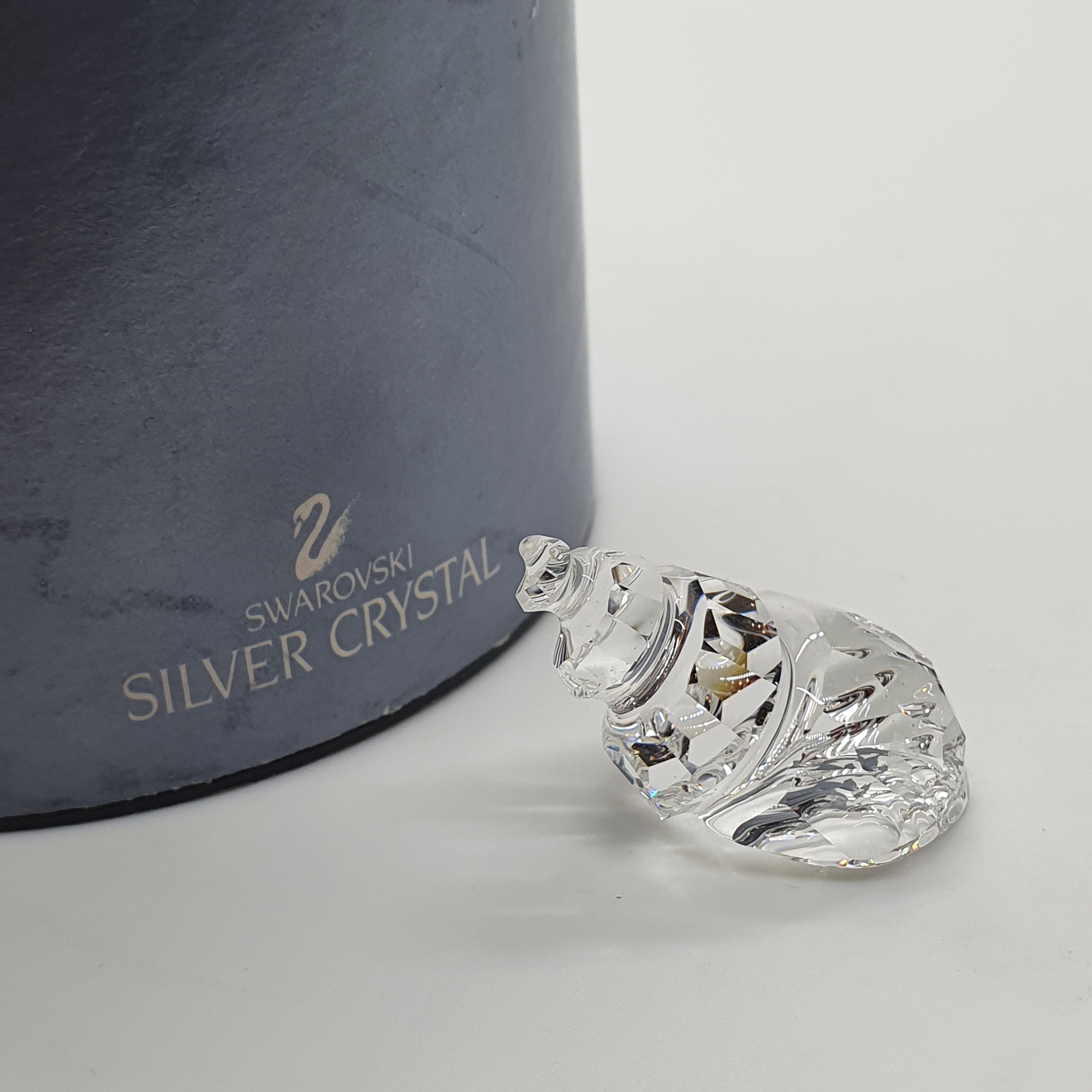 SWAROVSKI Silver Crystal Neptunschnecke 191691
