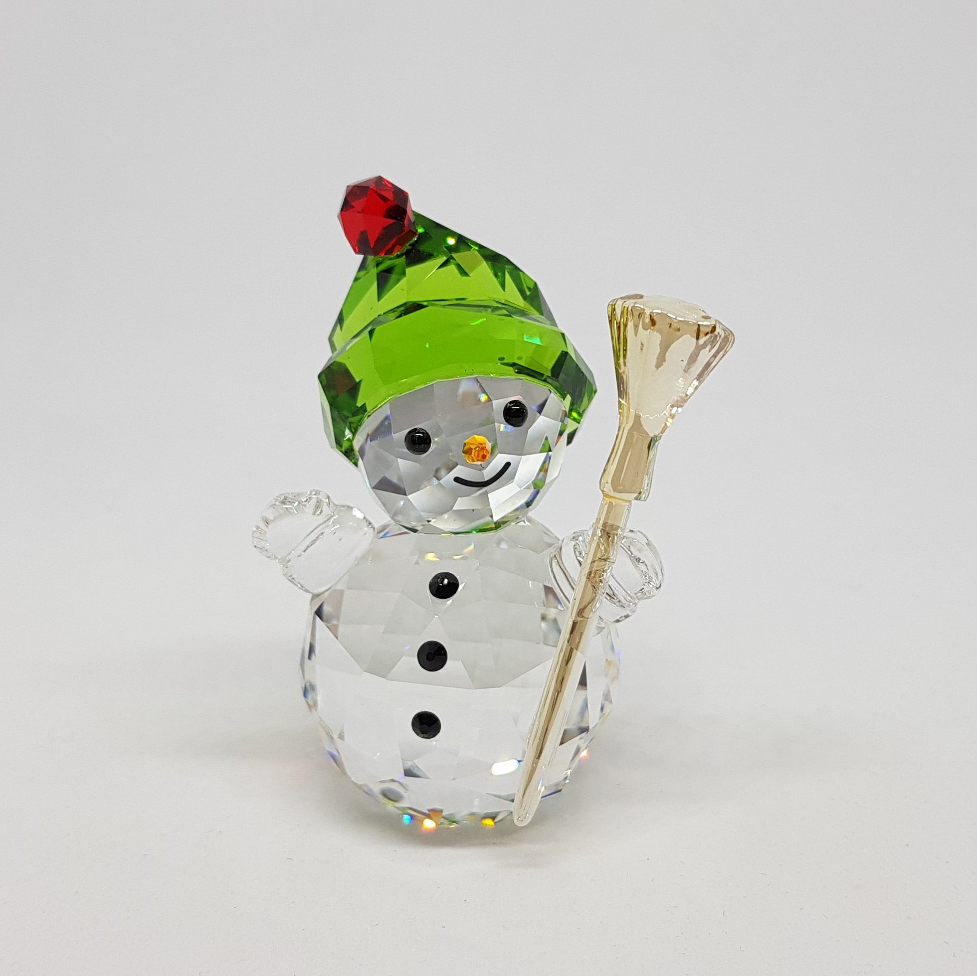SWAROVSKI Schneemann mit Besen 5393460 oE