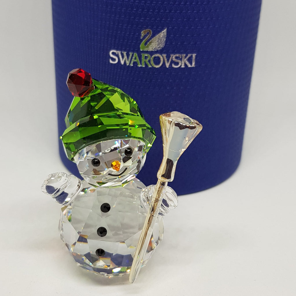 SWAROVSKI Schneemann mit Besen 5393460 oE