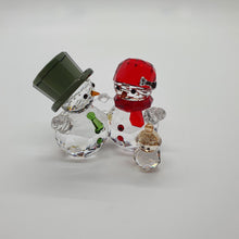 Lade das Bild in den Galerie-Viewer, SWAROVSKI Schneemannfamilie 5533948
