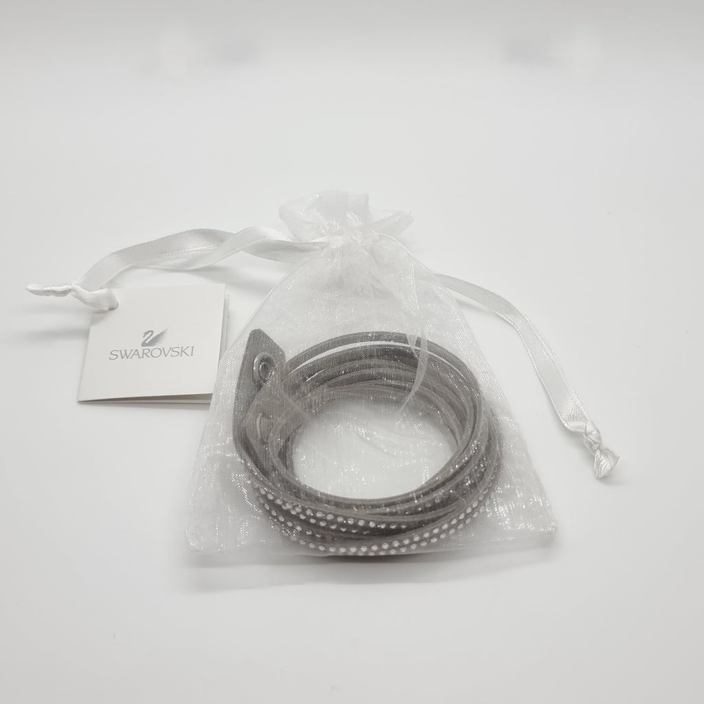 SWAROVSKI Slake Armband Grau Silber 1179236