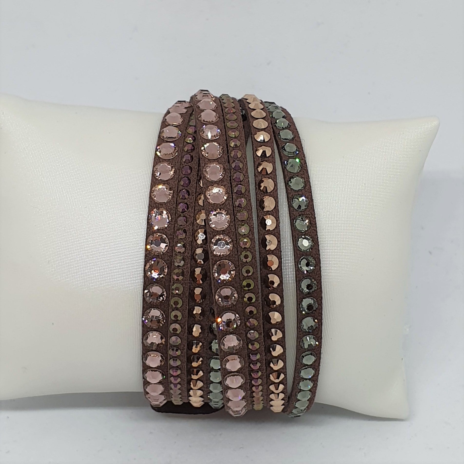 SWAROVSKI Slake Deluxe Armband Braun Chocolate Multi Brown 5297362