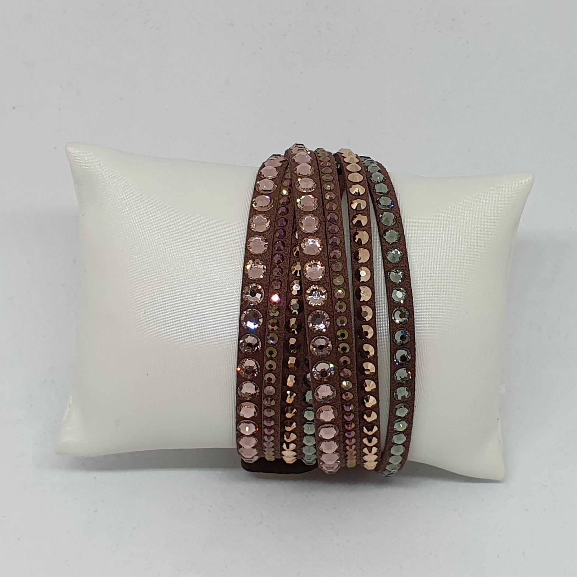 SWAROVSKI Slake Deluxe Armband Braun Chocolate Multi Brown 5297362