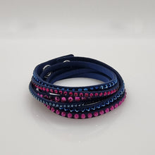 Lade das Bild in den Galerie-Viewer, SWAROVSKI Slake Deluxe Armband Pink Blau Bunt 5243903
