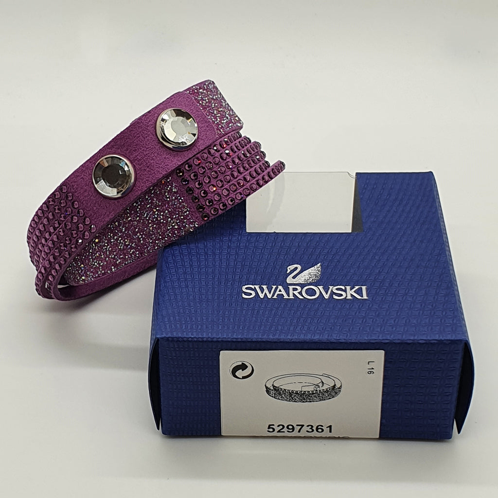 SWAROVSKI Slake Duo Armband Lila Violett 5297361