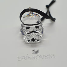 Lade das Bild in den Galerie-Viewer, SWAROVSKI STAR WARS Stormtrooper Helm Ornament 5530490
