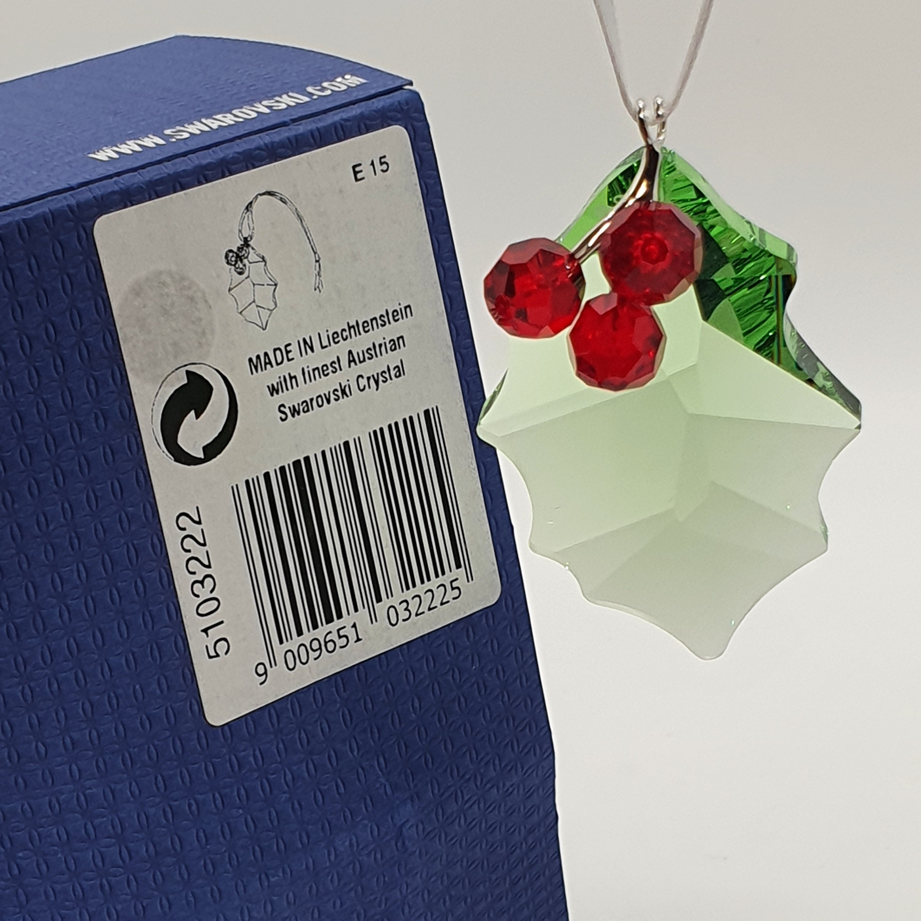 SWAROVSKI Stechpalmen Ornament Holly Leaf 5103222