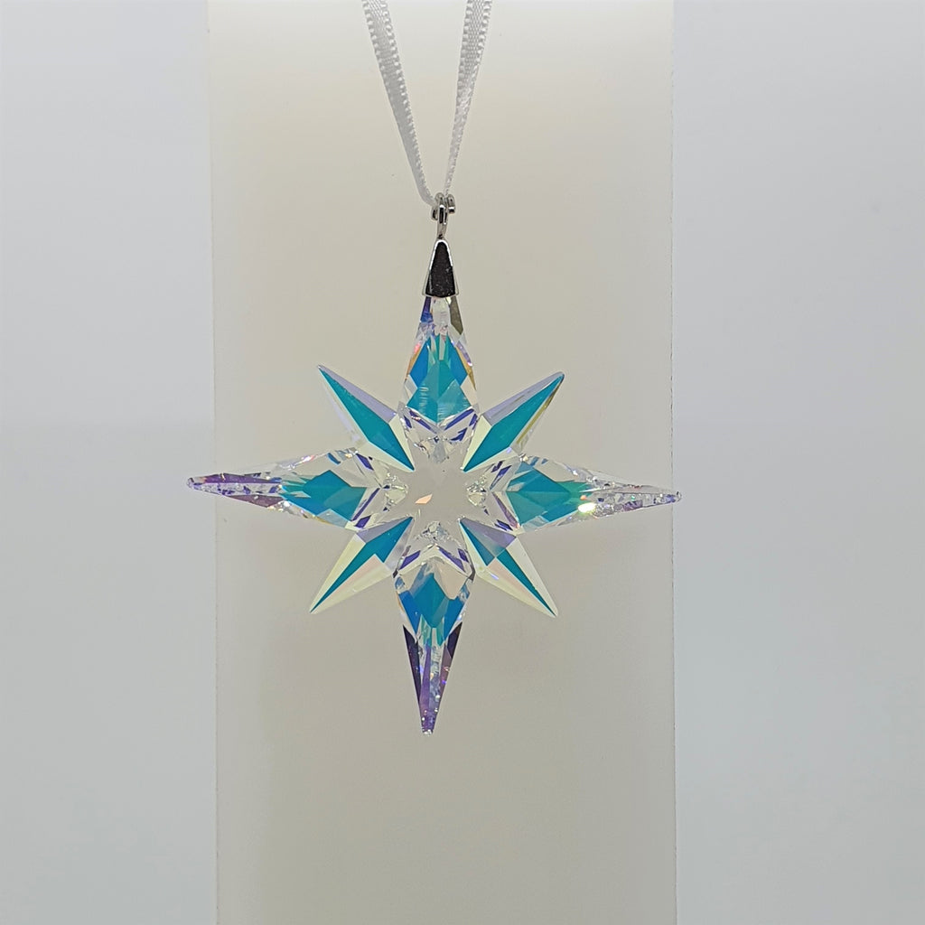 SWAROVSKI Weihnachtsstern Crystal AB klein 5464868