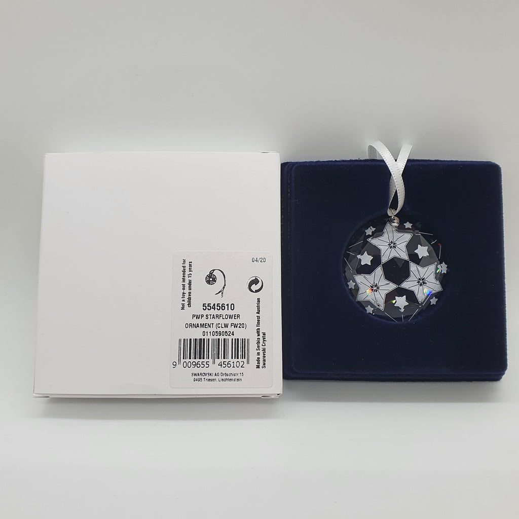 SWAROVSKI Weihnachtsstern Sternblüte Ornament 2020 Klar Event 5545610