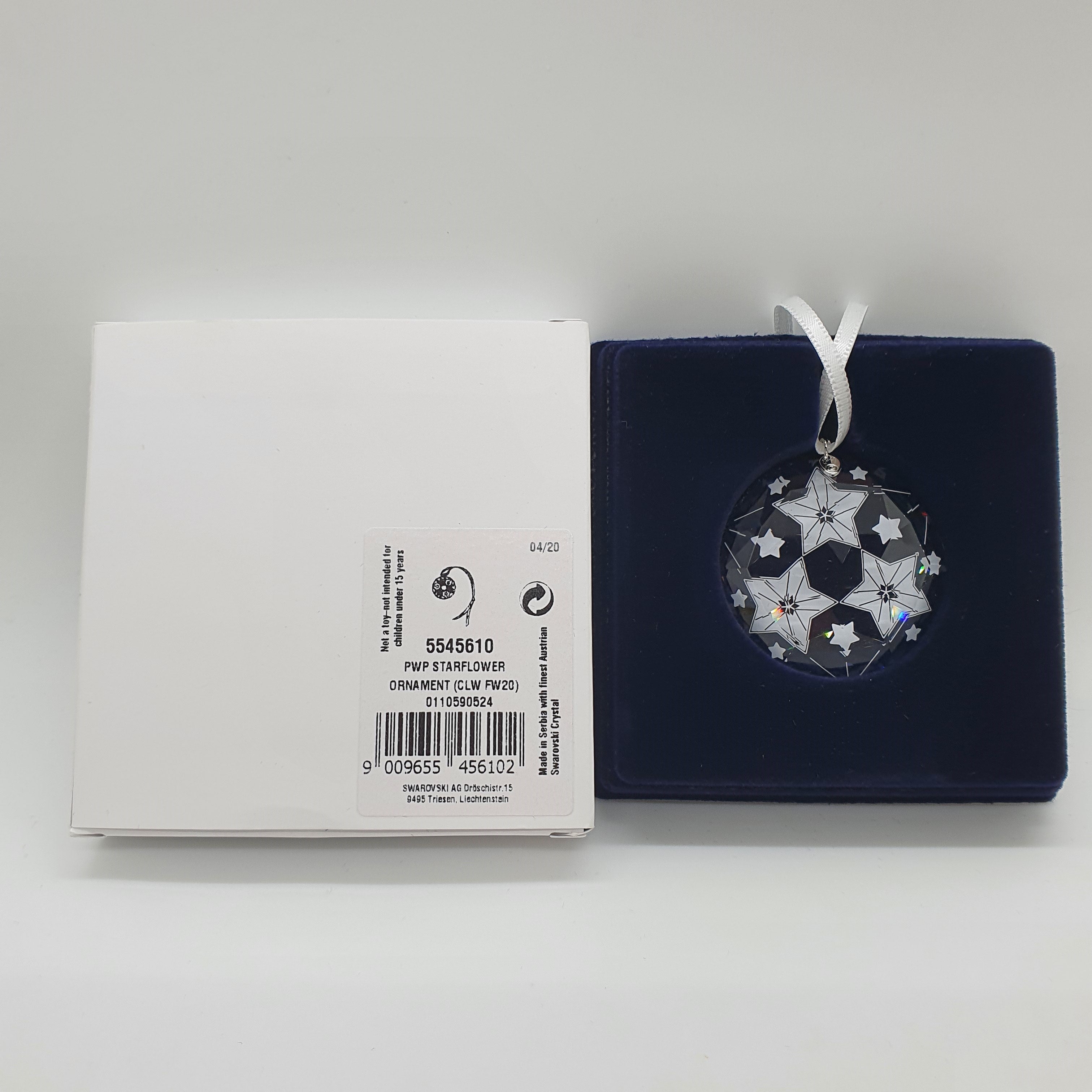 SWAROVSKI Weihnachtsstern Sternblüte Ornament 2020 Klar Event 5545610