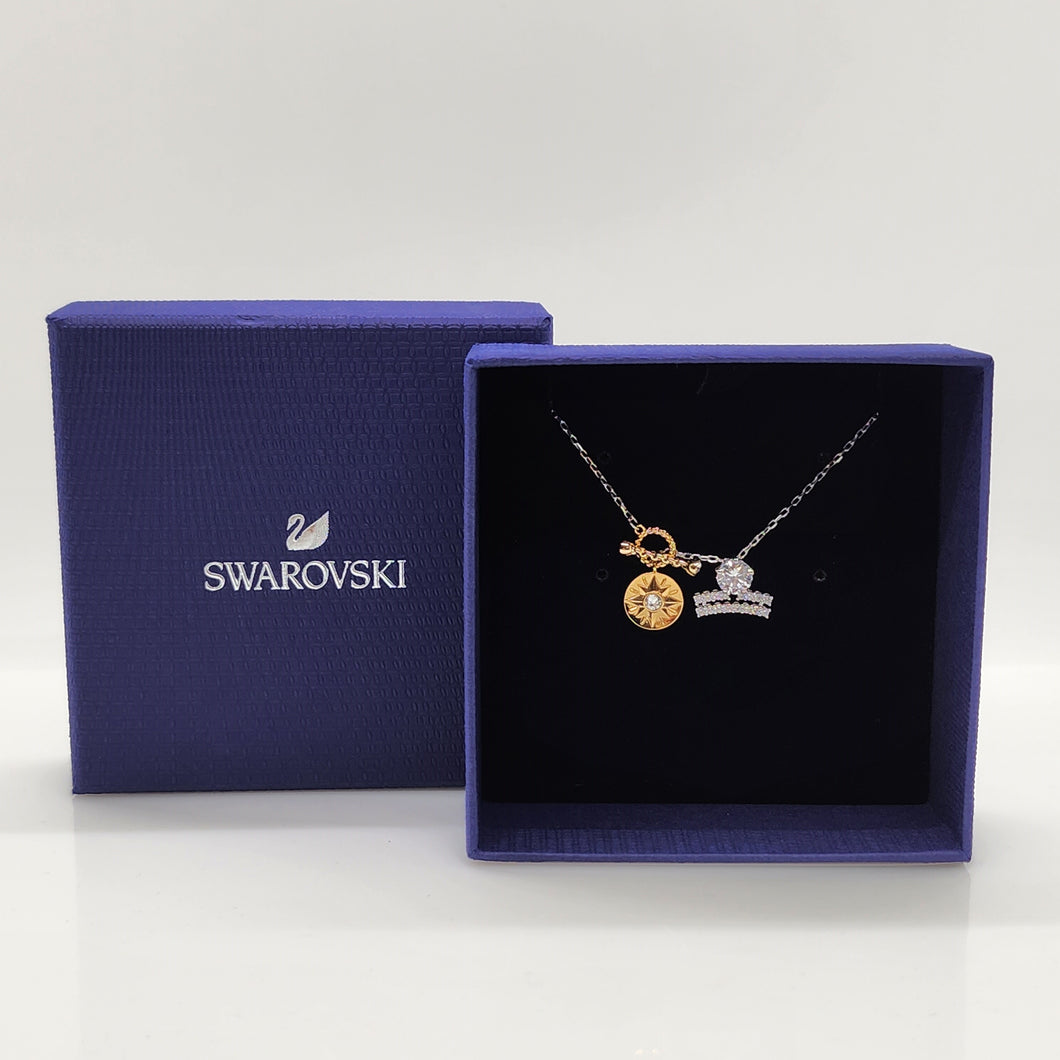 SWAROVSKI Sternzeichen Kette Anhänger Waage Zodiak II 5563895 – Franks  Kristall Shop