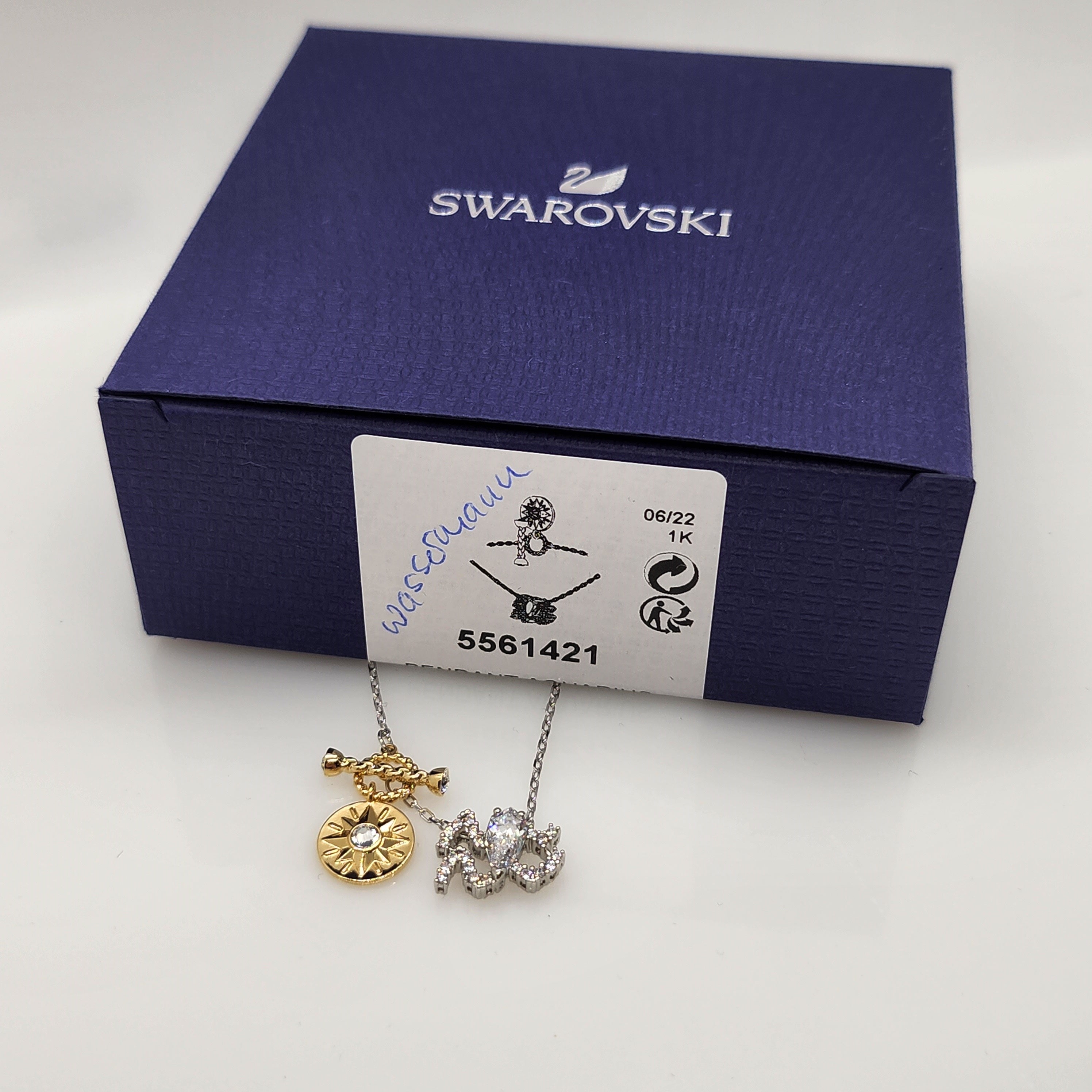 SWAROVSKI Sternzeichen Kette Anhänger Wassermann Zodiak II 5561421