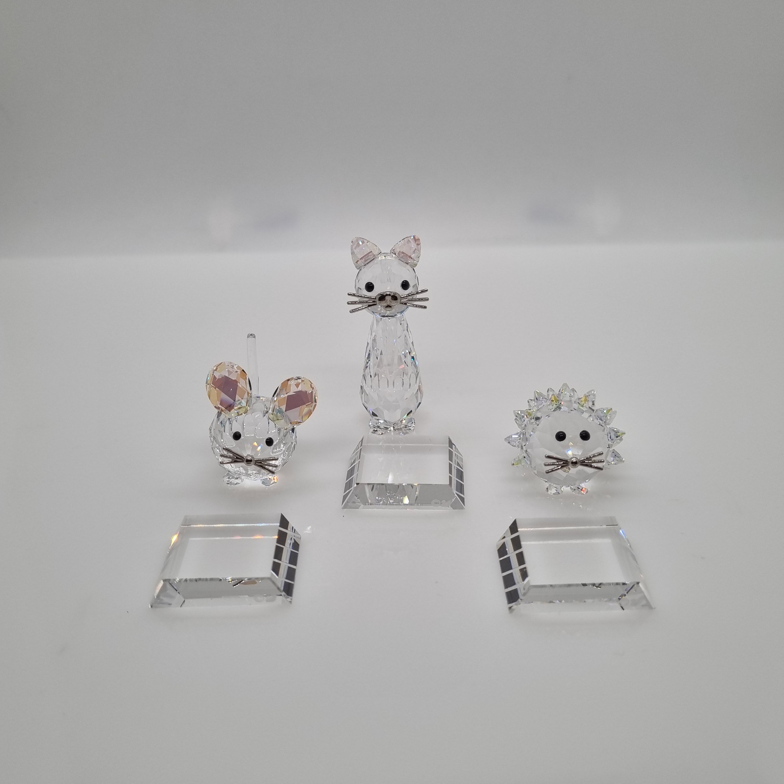 SWAROVSKI Replika Set Igel Katze Maus Set Igel Katze Maus 5492741