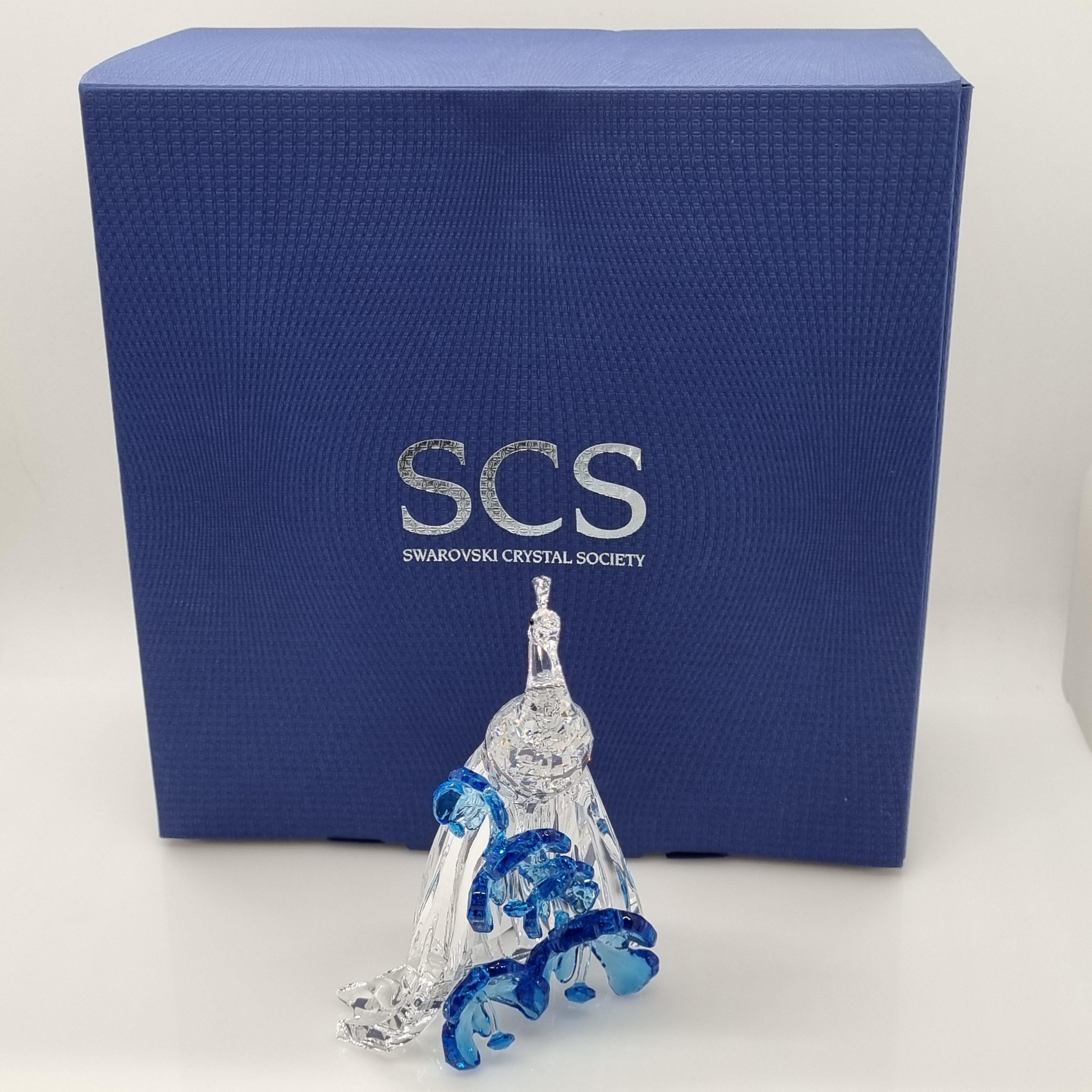 SWAROVSKI SCS Jahresfigur 2015 Weißer Pfau 5063695