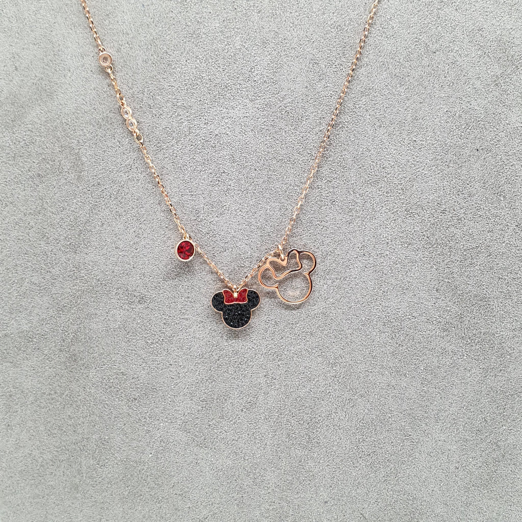 SWAROVSKI WALT DISNEY Minnie Mouse Halskette