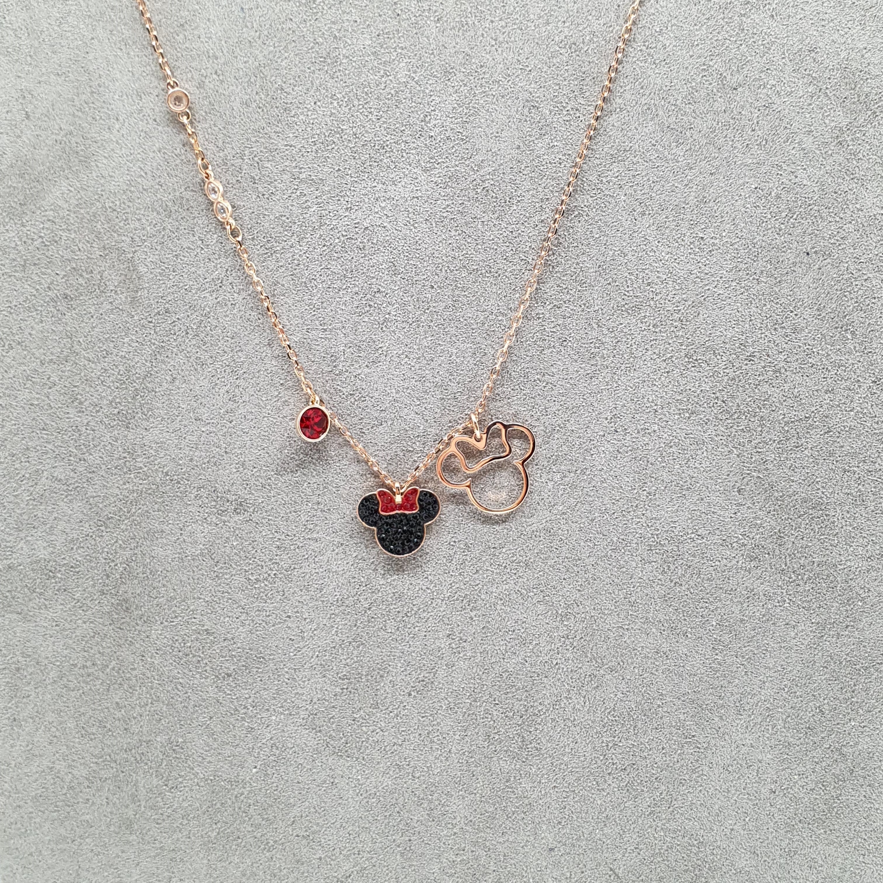 SWAROVSKI WALT DISNEY Minnie Mouse Halskette