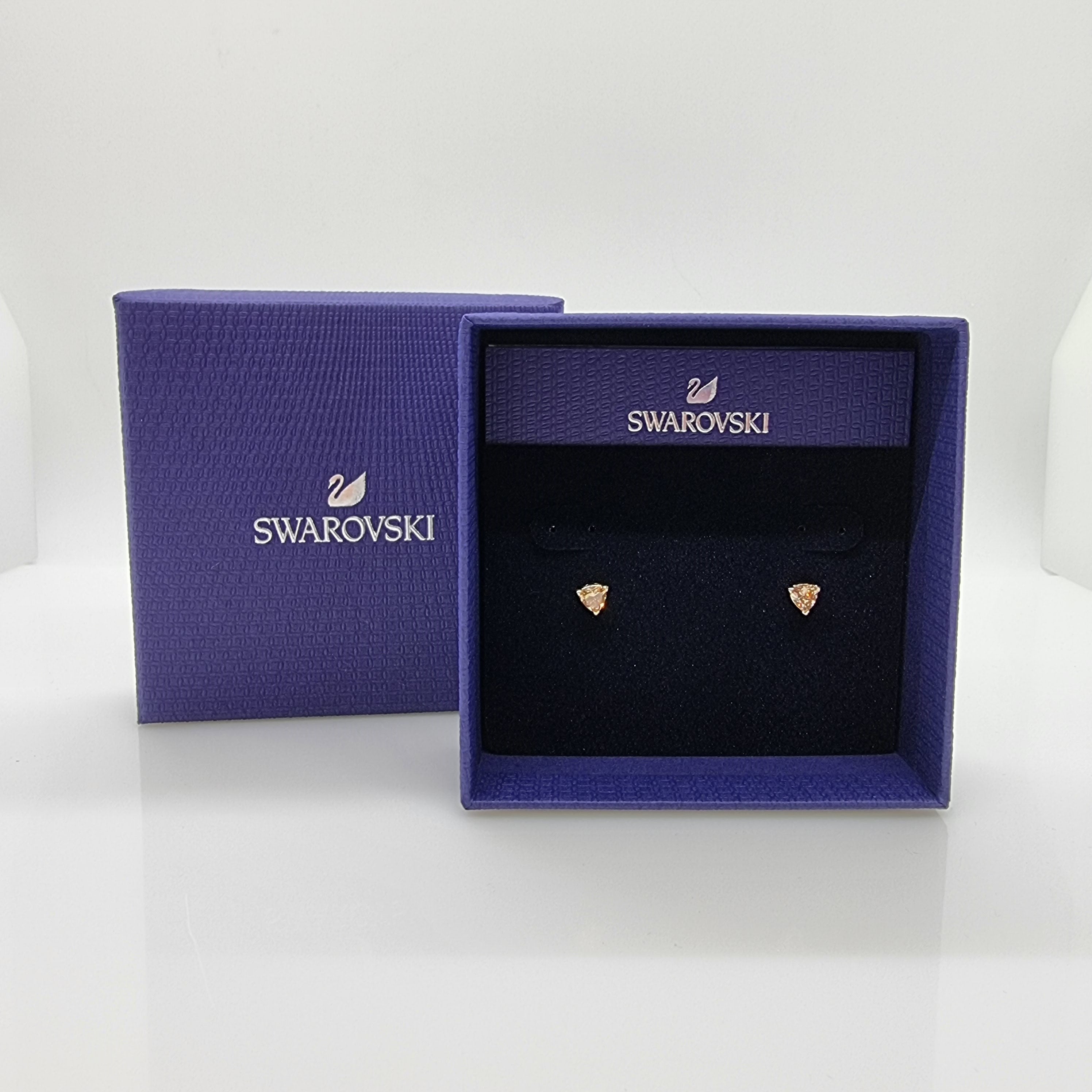 SWAROVSKI Triangel Ohrstecker Vergoldet 5523550