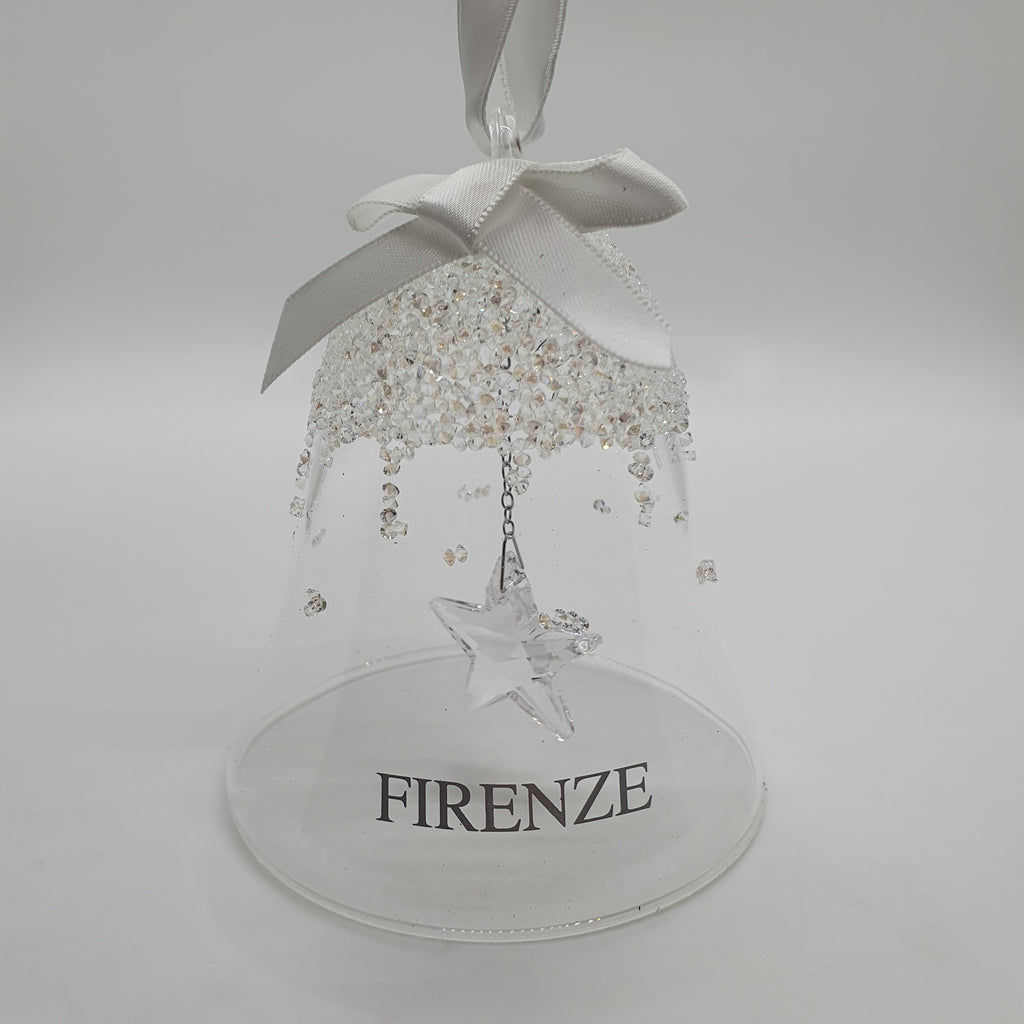 SWAROVSKI Weihnachtsglocke Groß mit Stern Sonderausgabe Firenze 5293158