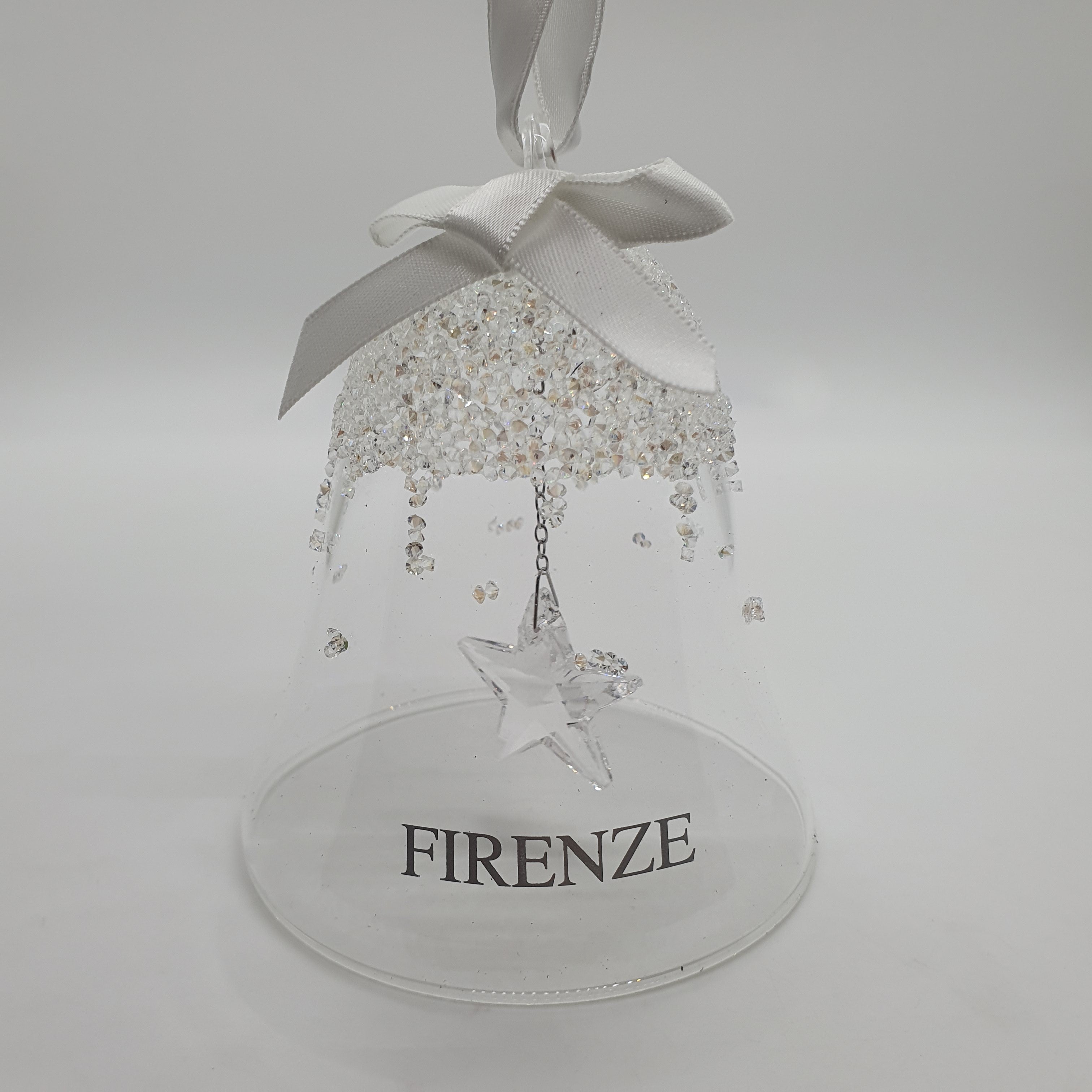 SWAROVSKI Weihnachtsglocke Groß mit Stern Sonderausgabe Firenze 5293158