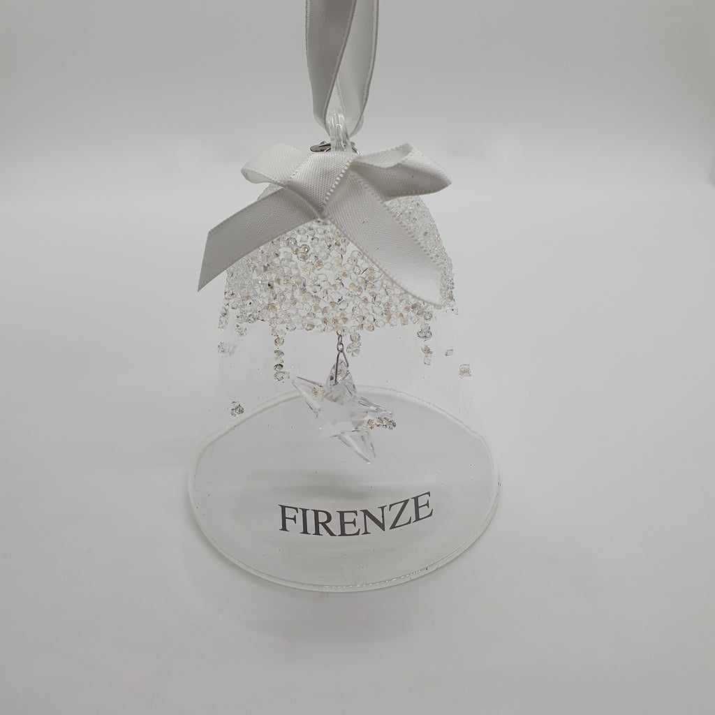 SWAROVSKI Weihnachtsglocke Groß mit Stern Sonderausgabe Firenze 5293158