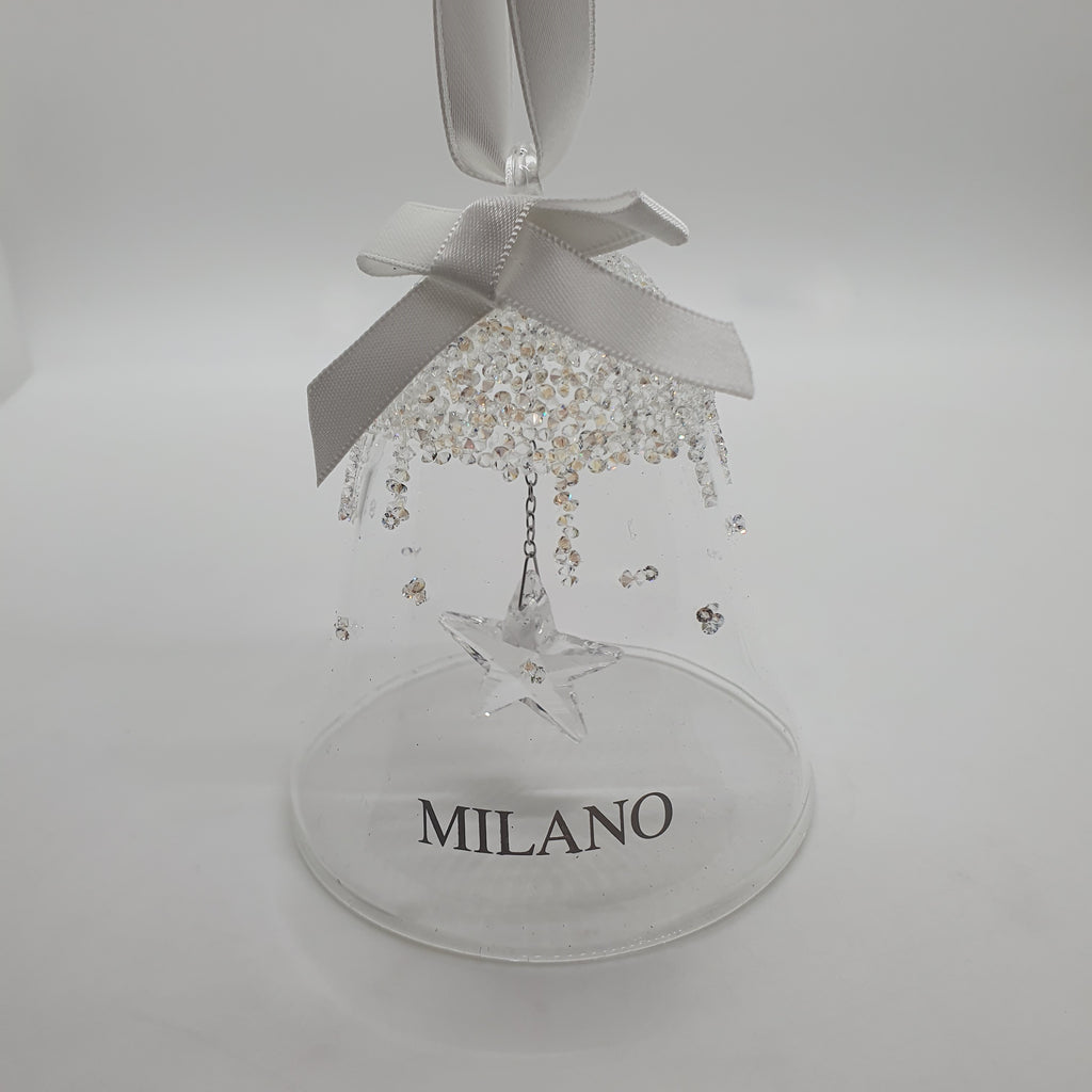 SWAROVSKI Weihnachtsglocke Groß mit Stern Sonderausgabe Milano 5293155
