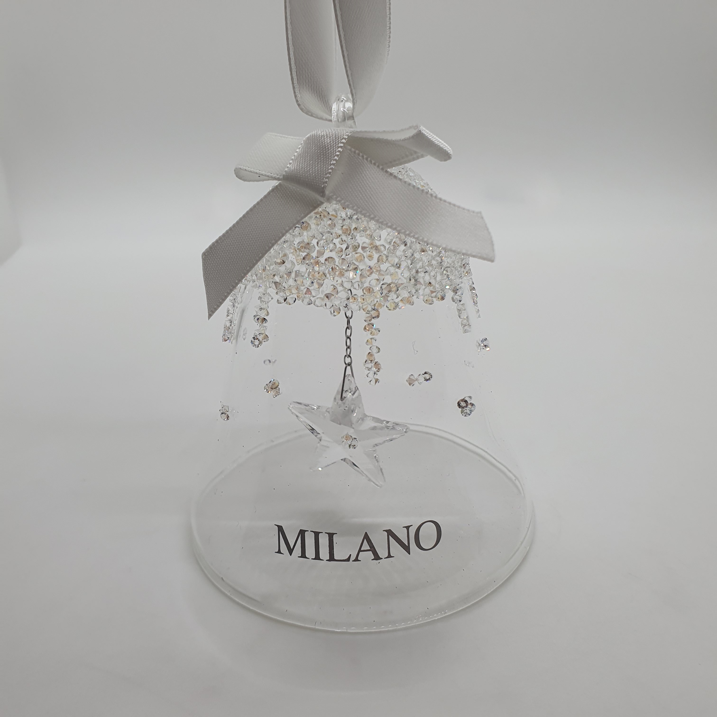 SWAROVSKI Weihnachtsglocke Groß mit Stern Sonderausgabe Milano 5293155