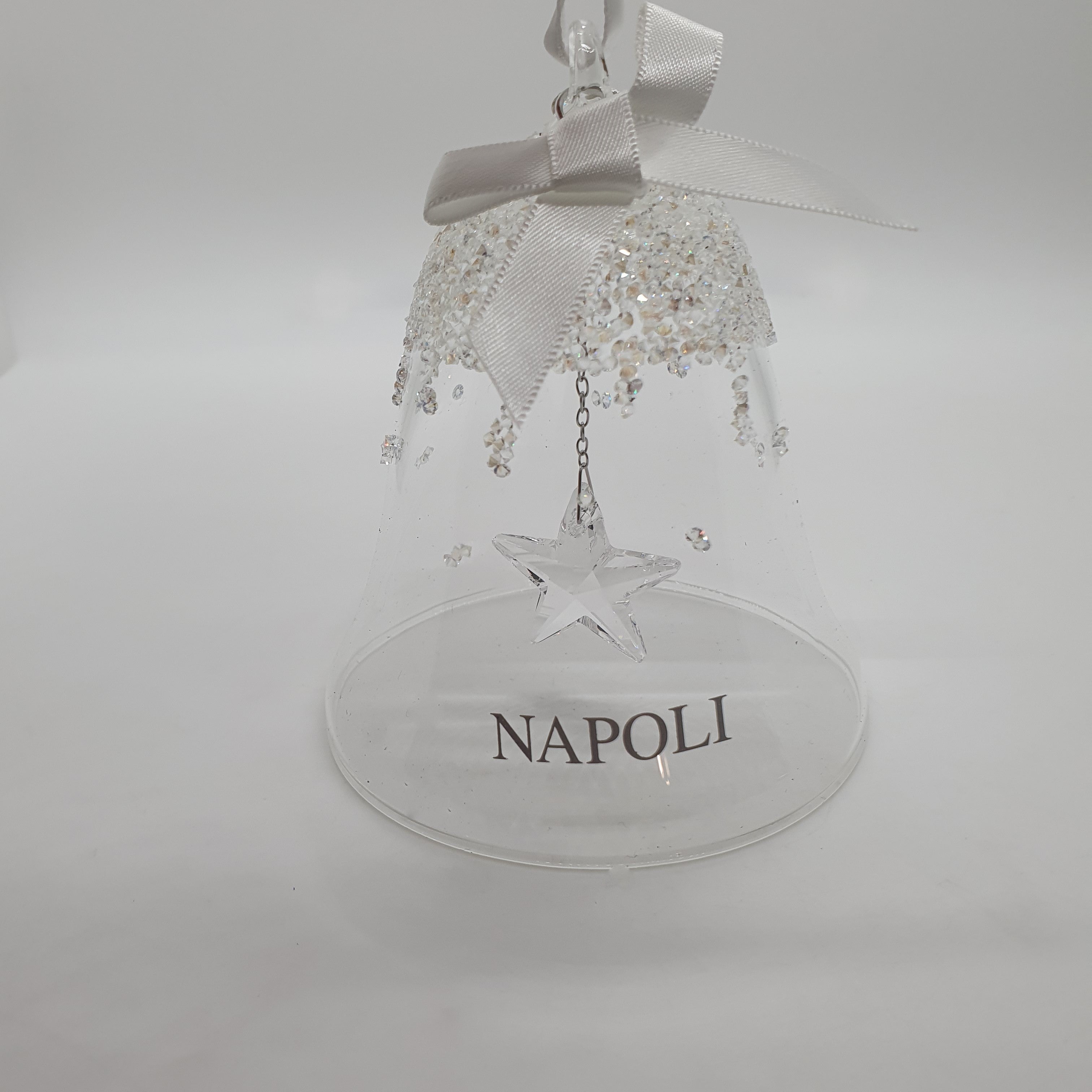 SWAROVSKI Weihnachtsglocke Groß mit Stern Sonderausgabe Napoli 5293157