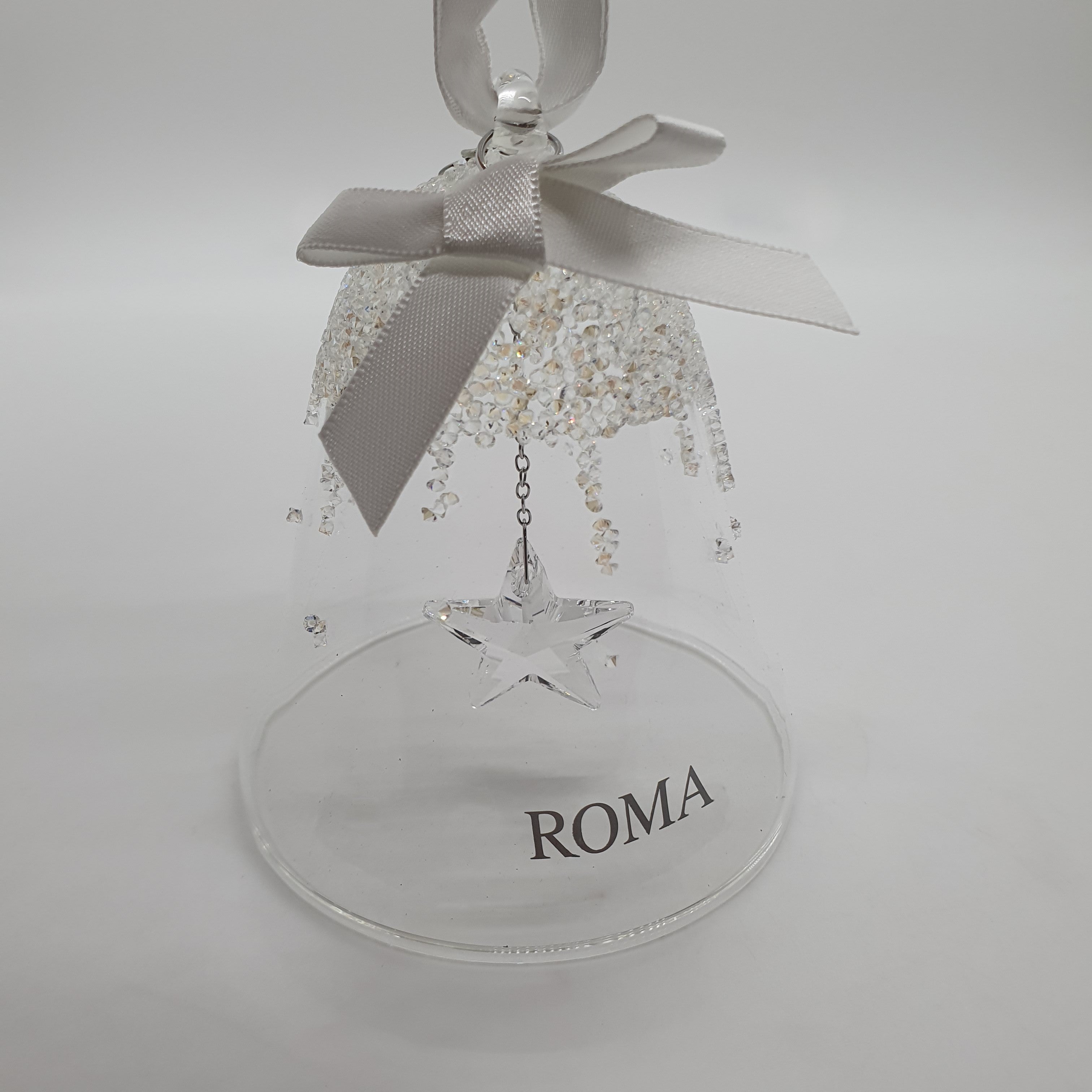 SWAROVSKI Weihnachtsglocke Groß mit Stern Sonderausgabe Roma 5293156