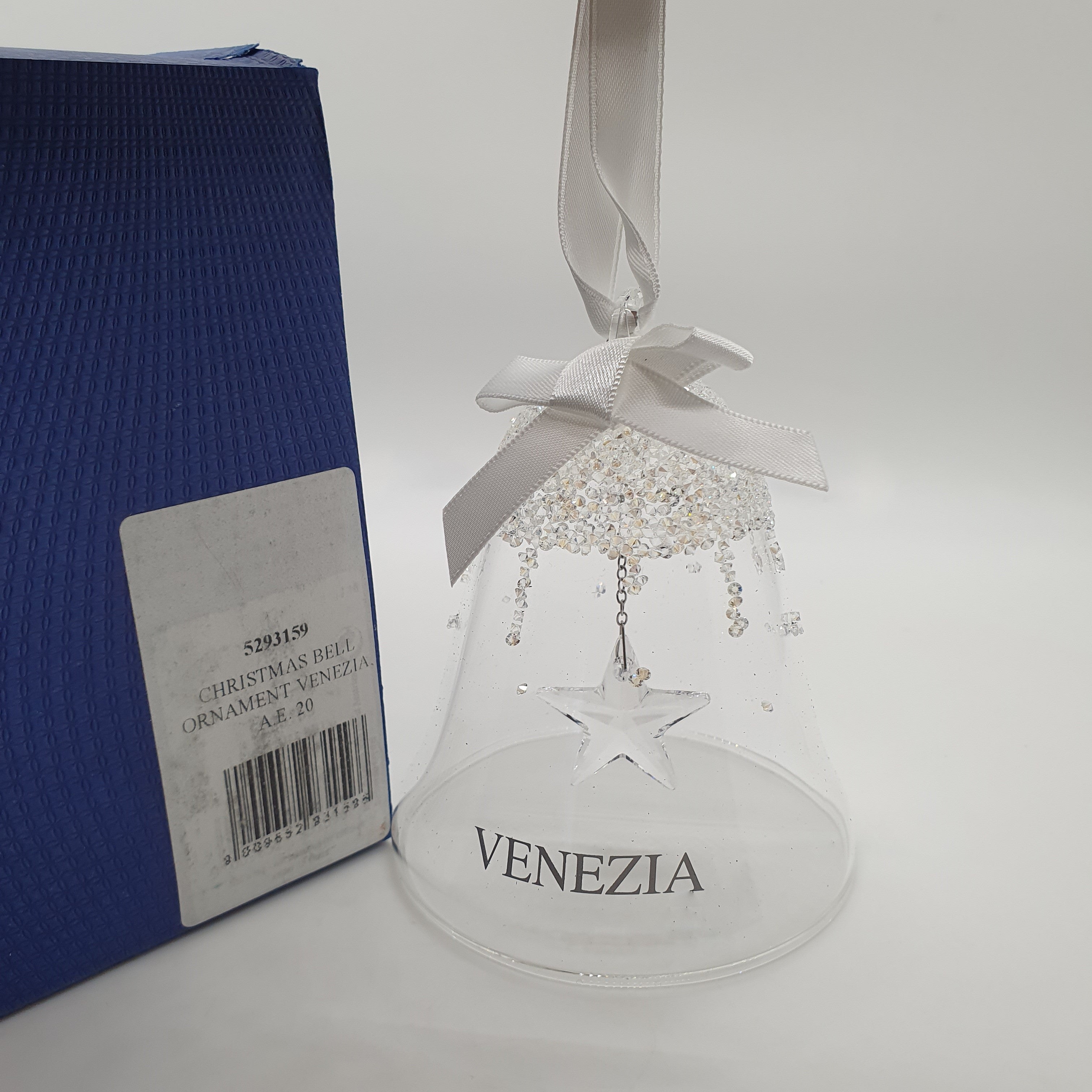 SWAROVSKI Weihnachtsglocke Groß mit Stern Sonderausgabe Venezia 5293159