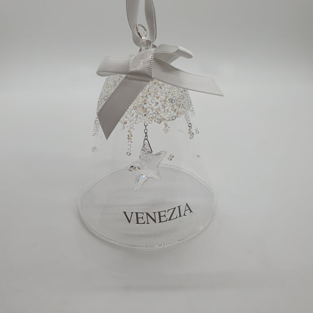 SWAROVSKI Weihnachtsglocke Groß mit Stern Sonderausgabe Venezia 5293159