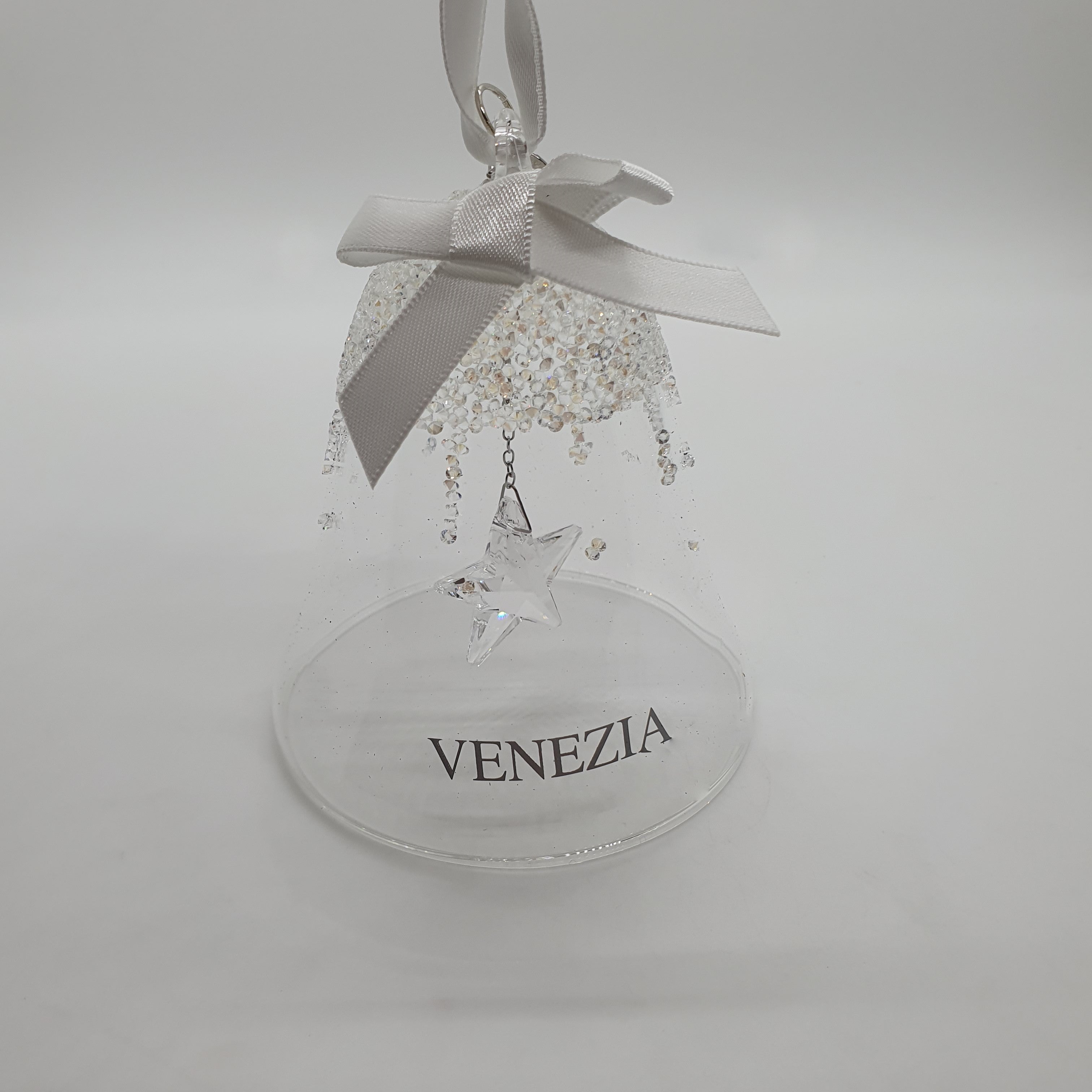 SWAROVSKI Weihnachtsglocke Groß mit Stern Sonderausgabe Venezia 5293159