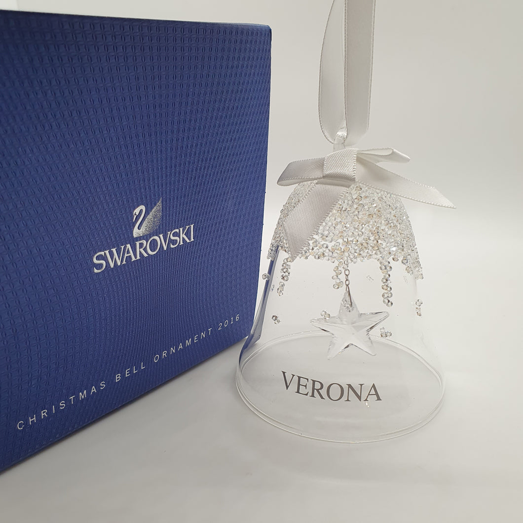 SWAROVSKI Weihnachtsglocke Groß mit Stern Sonderausgabe Verona 5293160