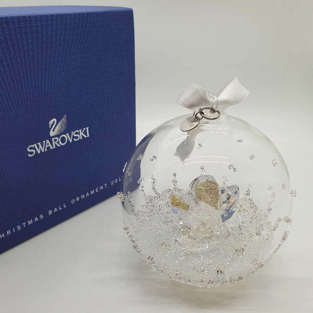 SWAROVSKI Weihnachtskugel 2015 Groß Engel 5135821