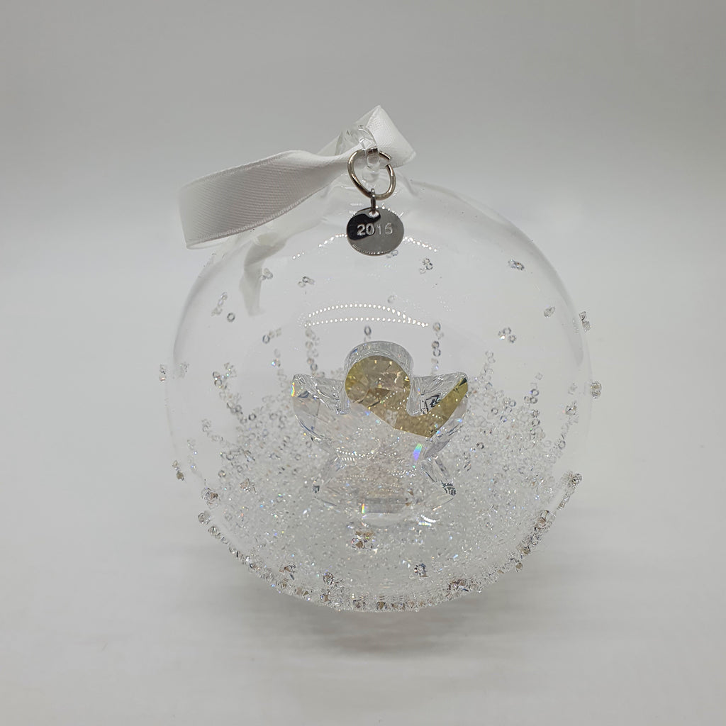 SWAROVSKI Weihnachtskugel 2015 Groß Engel 5135821