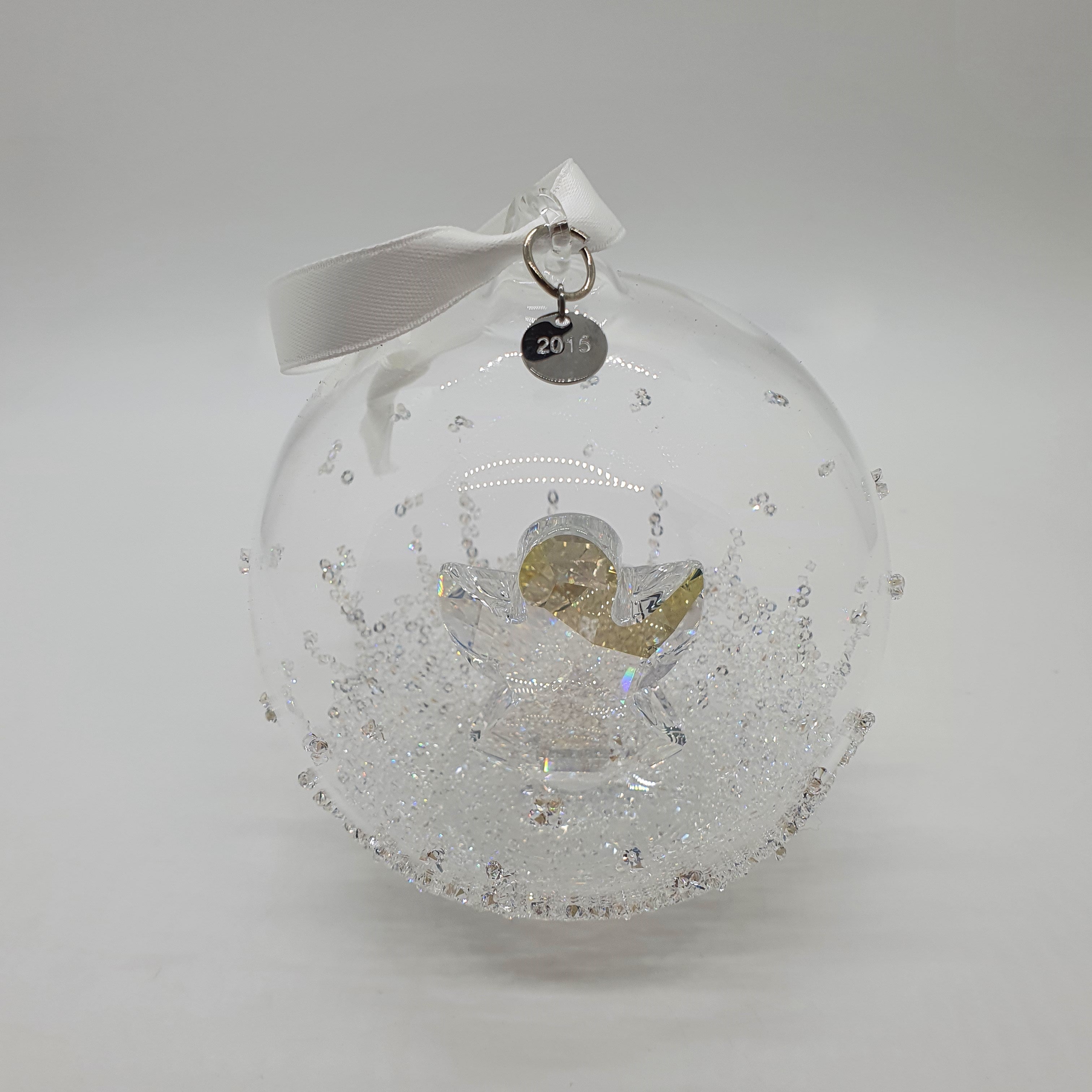 SWAROVSKI Weihnachtskugel 2015 Groß Engel 5135821