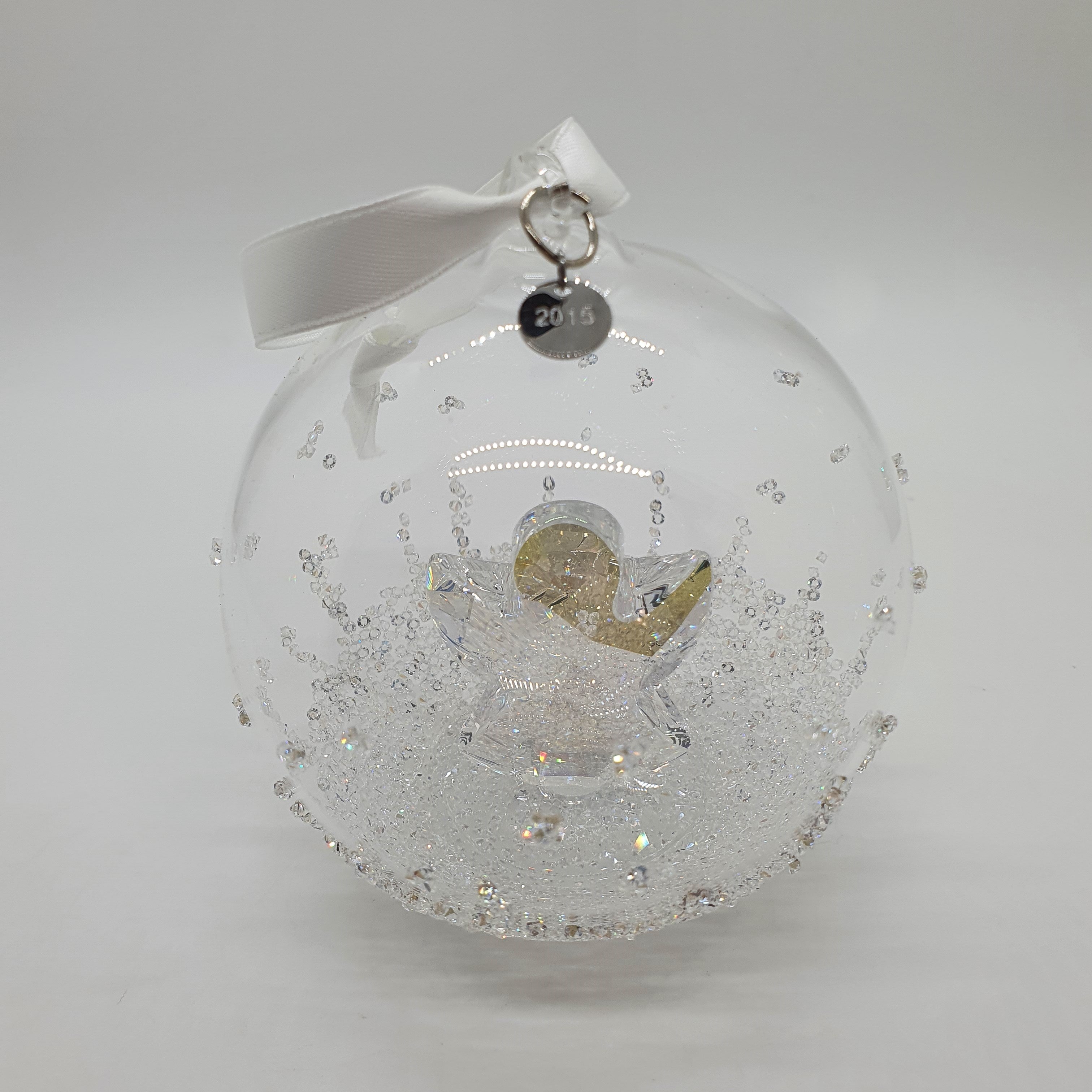 SWAROVSKI Weihnachtskugel 2015 Groß Engel 5135821