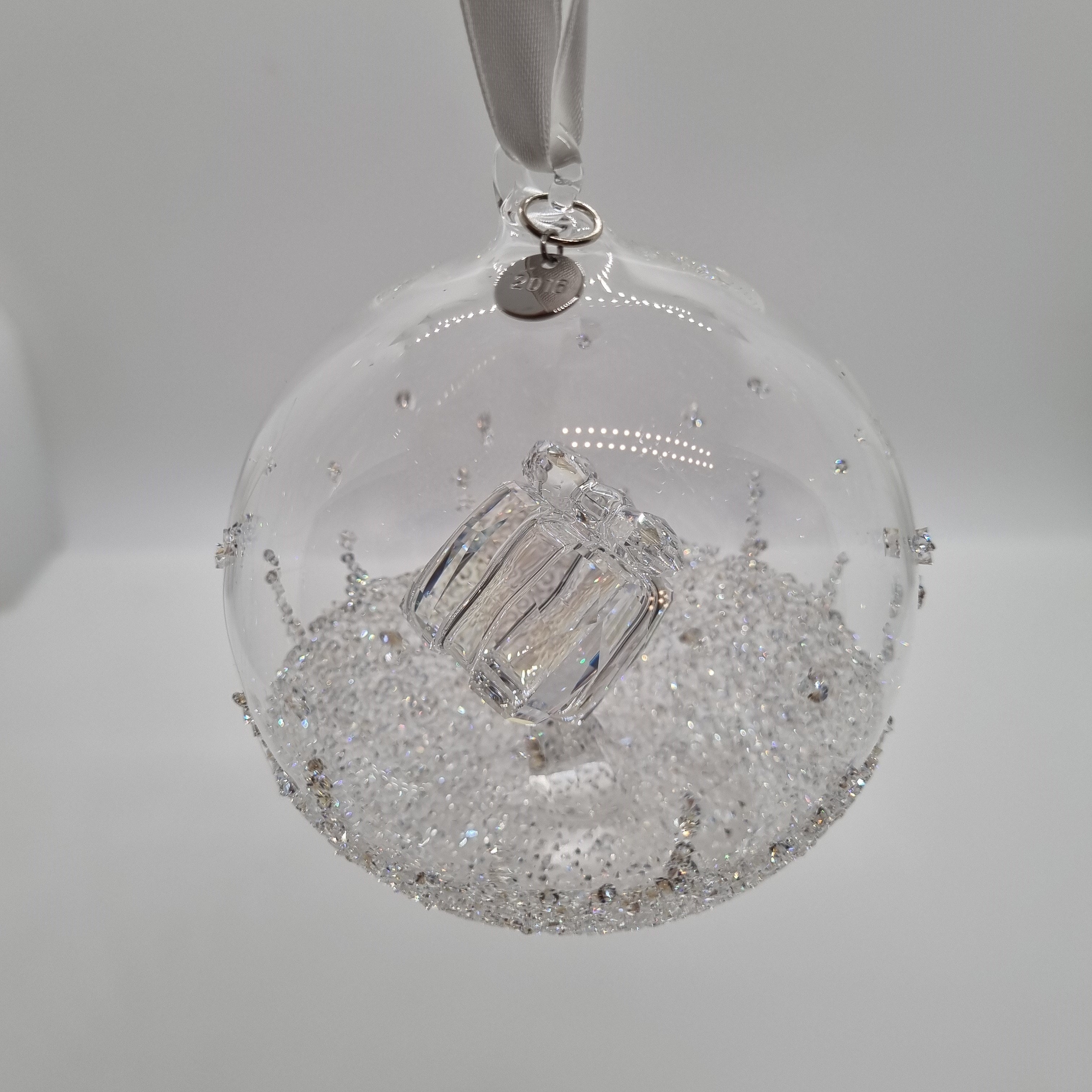 SWAROVSKI Weihnachtskugel 2016 Groß Geschenk 5221221