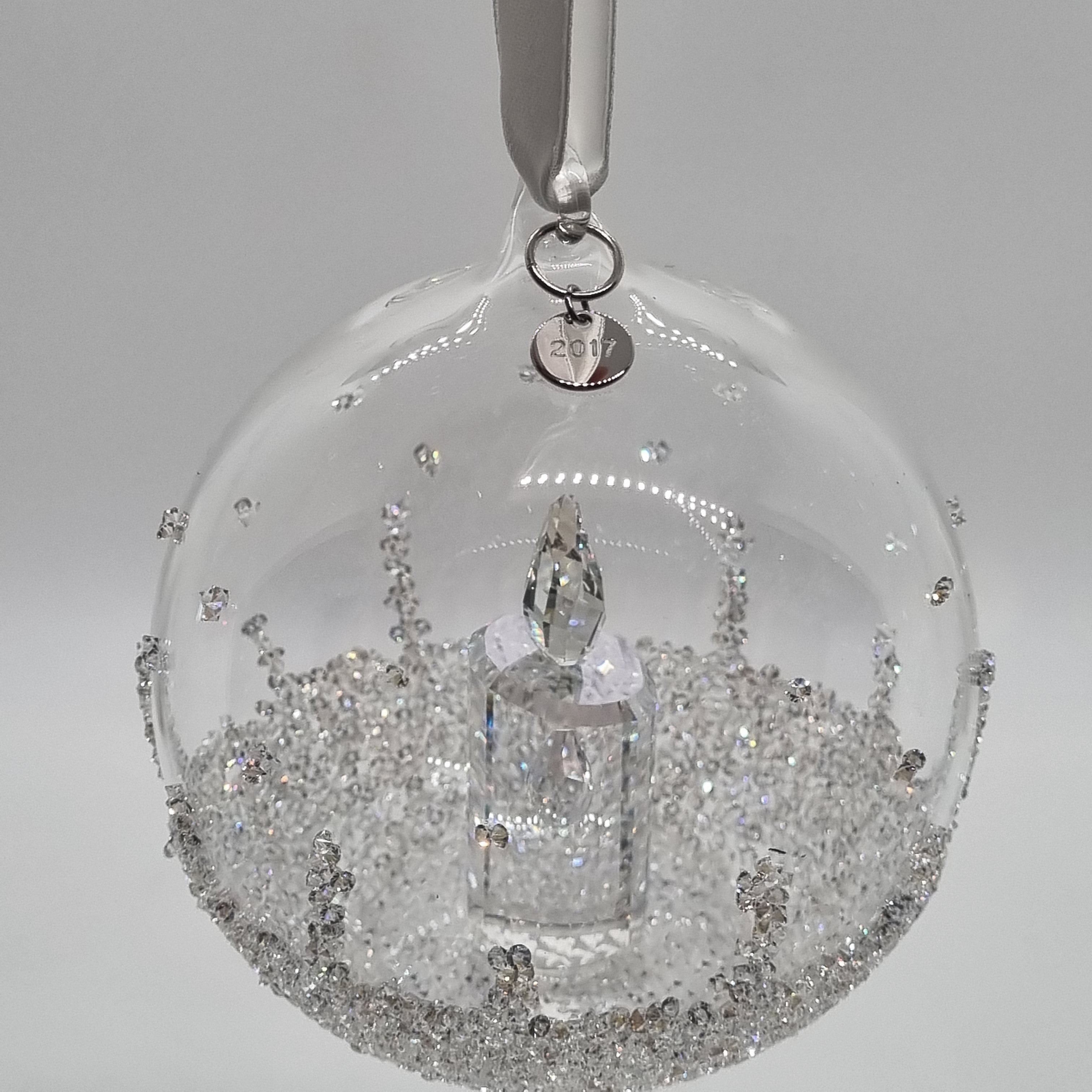SWAROVSKI Weihnachtskugel 2017 Groß Kerze 5241591