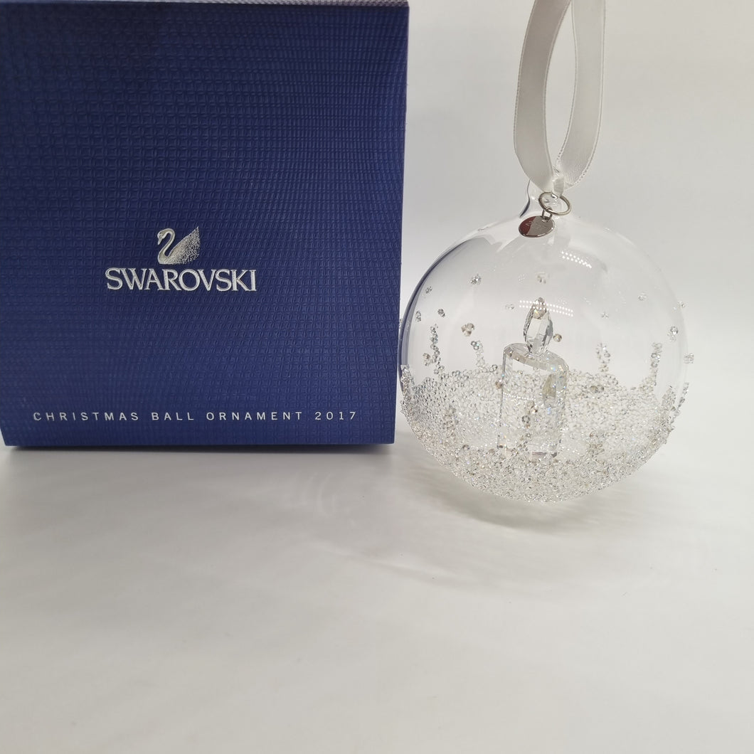 SWAROVSKI Weihnachtskugel 2017 Groß Kerze 5241591