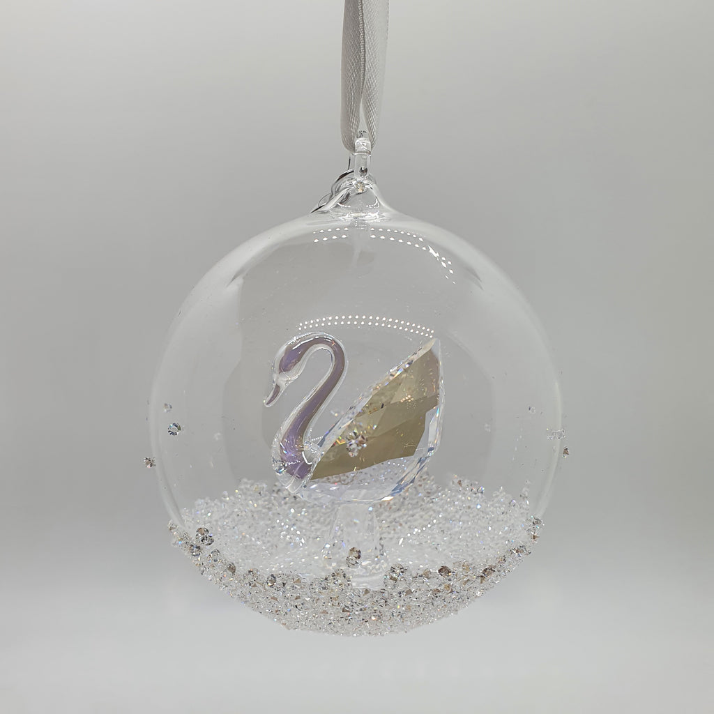SWAROVSKI Weihnachtskugel 2020 Groß Schwan
