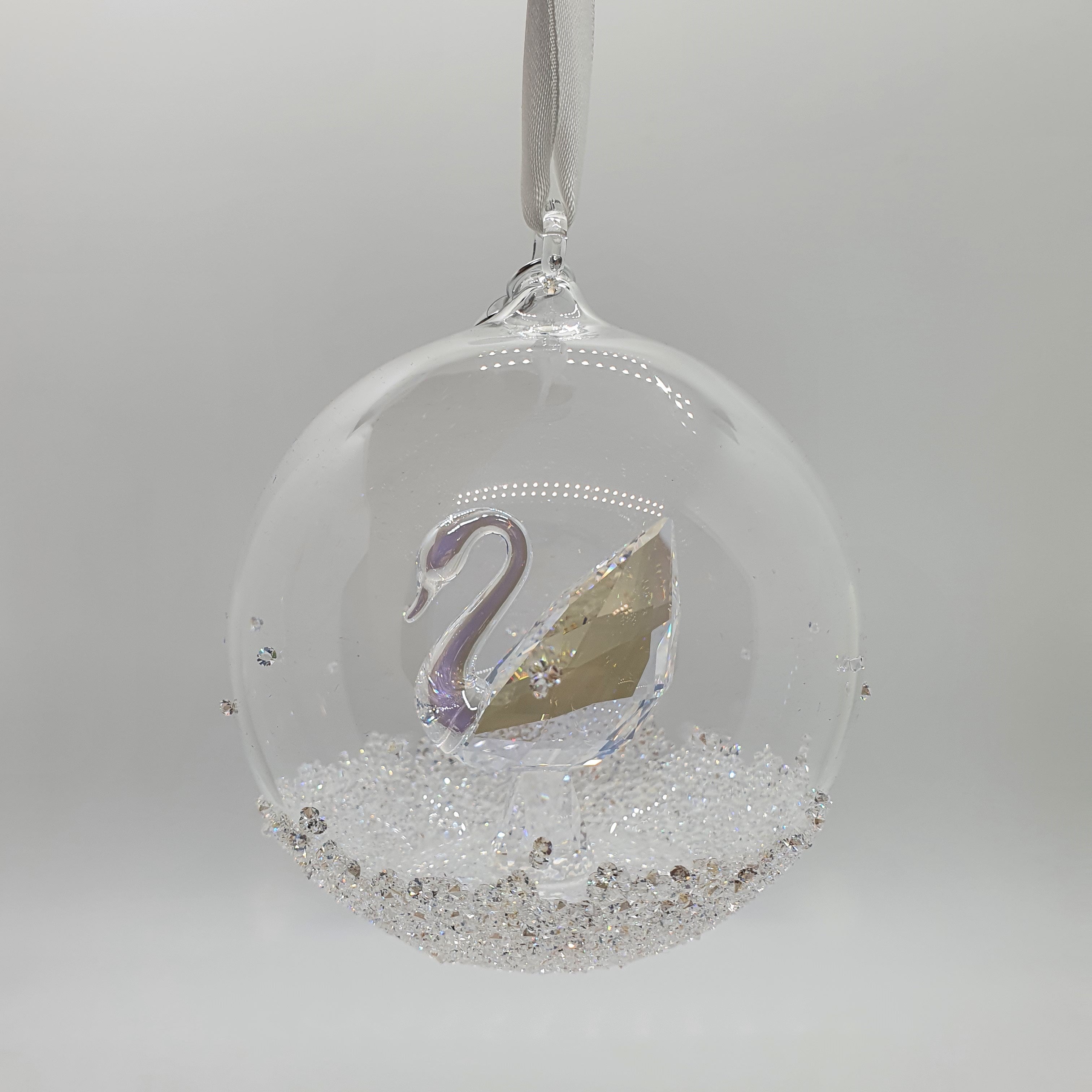 SWAROVSKI Weihnachtskugel 2020 Groß Schwan