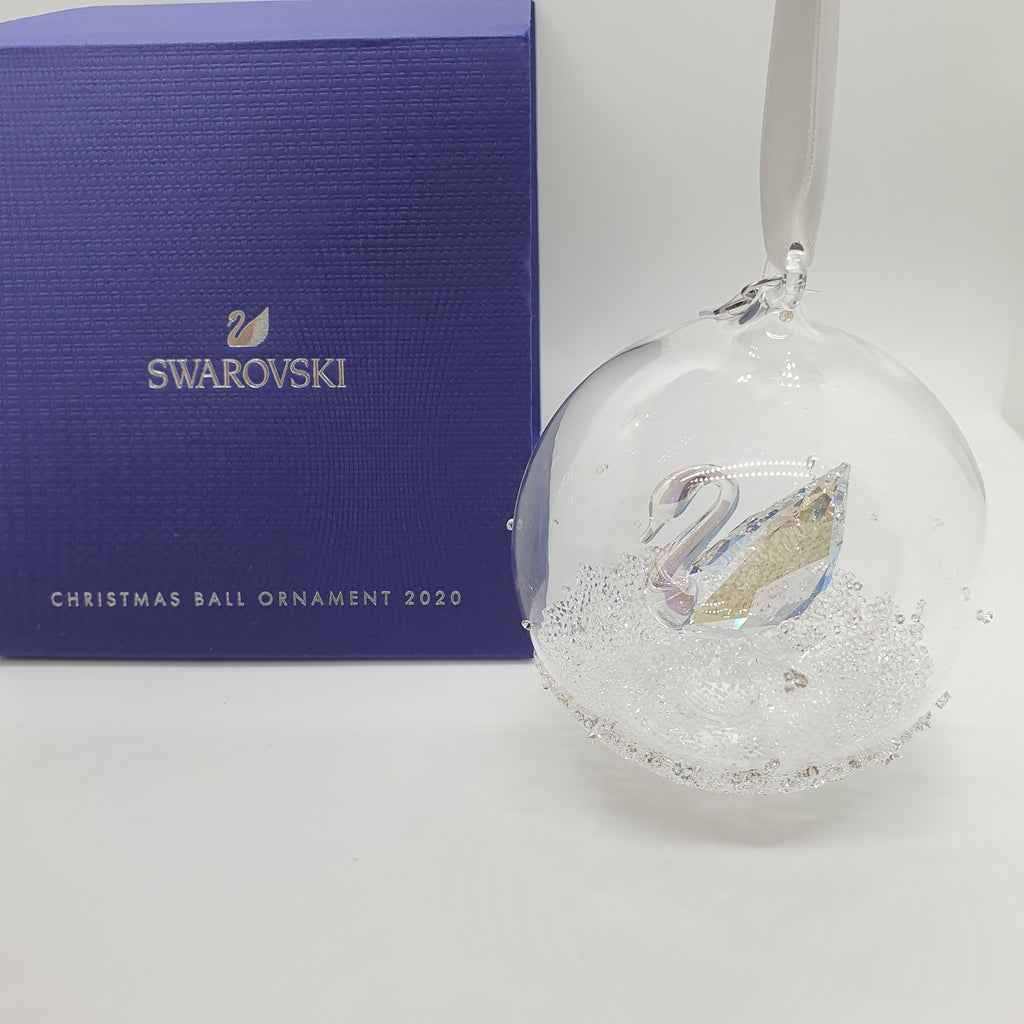 SWAROVSKI Weihnachtskugel 2020 Groß Schwan