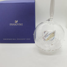 Lade das Bild in den Galerie-Viewer, SWAROVSKI Weihnachtskugel 2020 Groß Schwan
