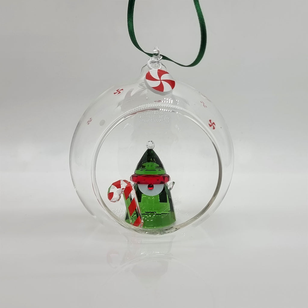 SWAROVSKI Holiday Cheers Weihnachtskugel 2021 Santas Elfe Ornament 5596383